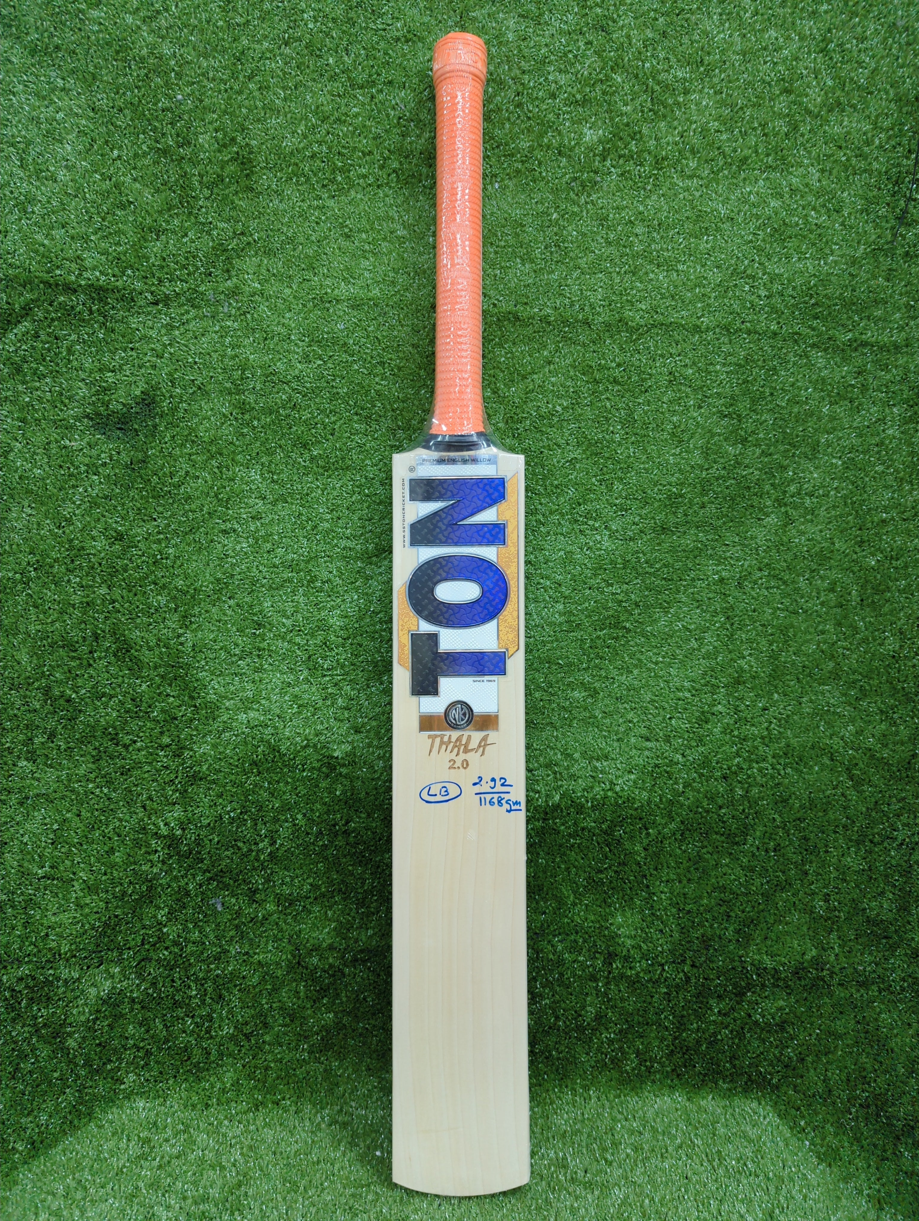 SS Ton Dhoni Thala 2.0 English Willow Cricket Bat Long Blade SS