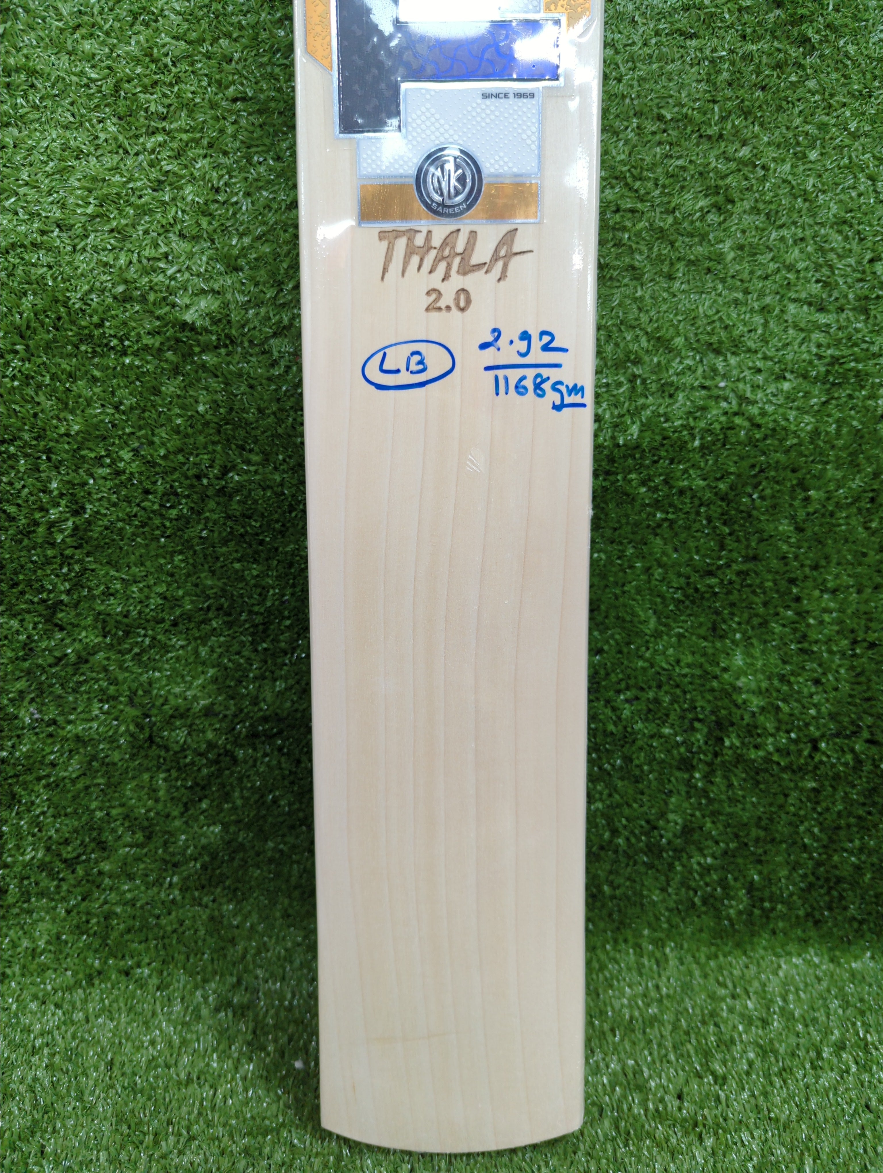 SS Ton Dhoni Thala 2.0 English Willow Cricket Bat Long Blade SS