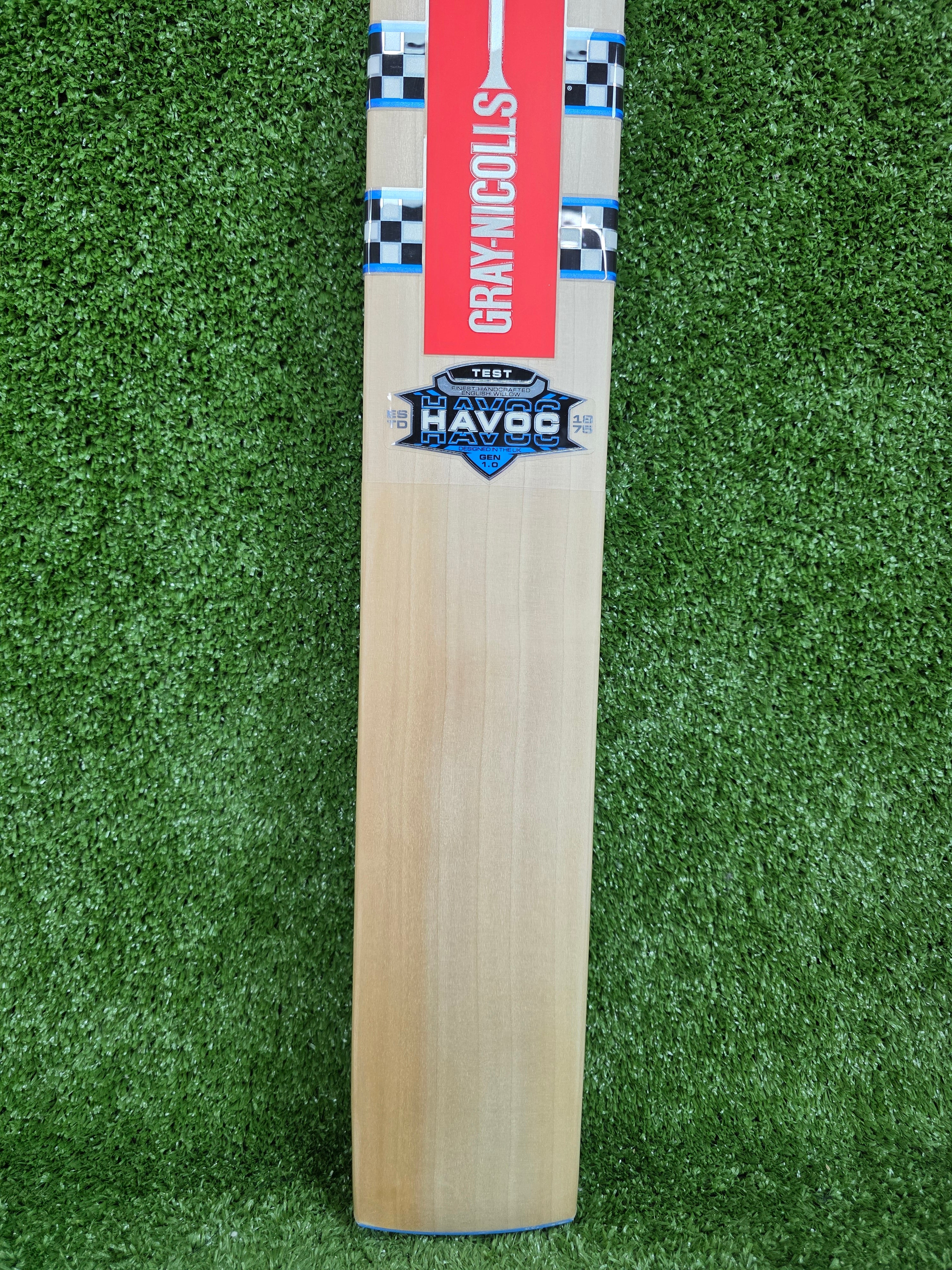 Gray-Nicolls Havoc 1.0 Test Junior / Youth English Willow Cricket Bat