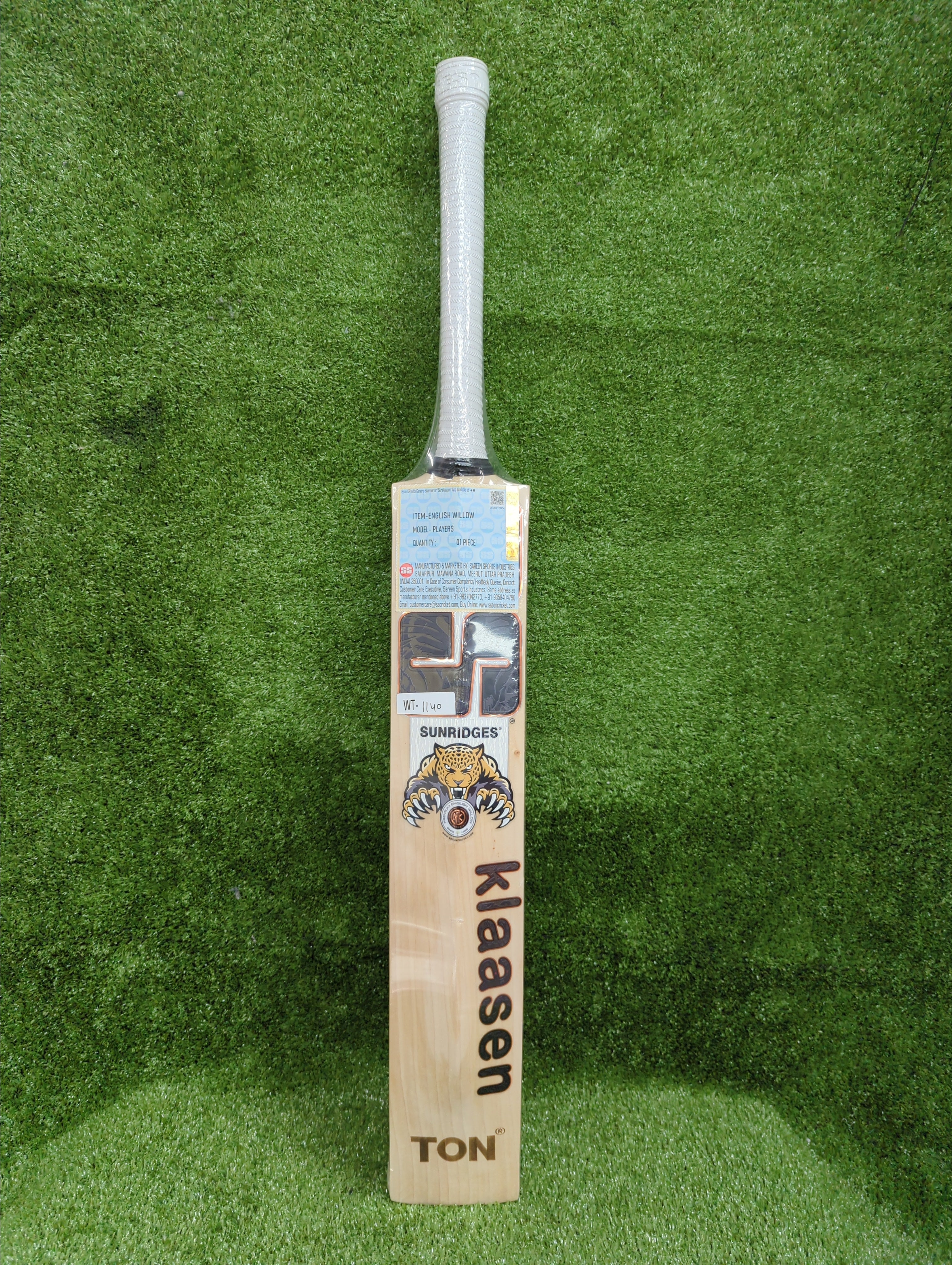 SS Heinrich Klaasen Grade 1 English Willow Cricket Bat – Players Edition SS