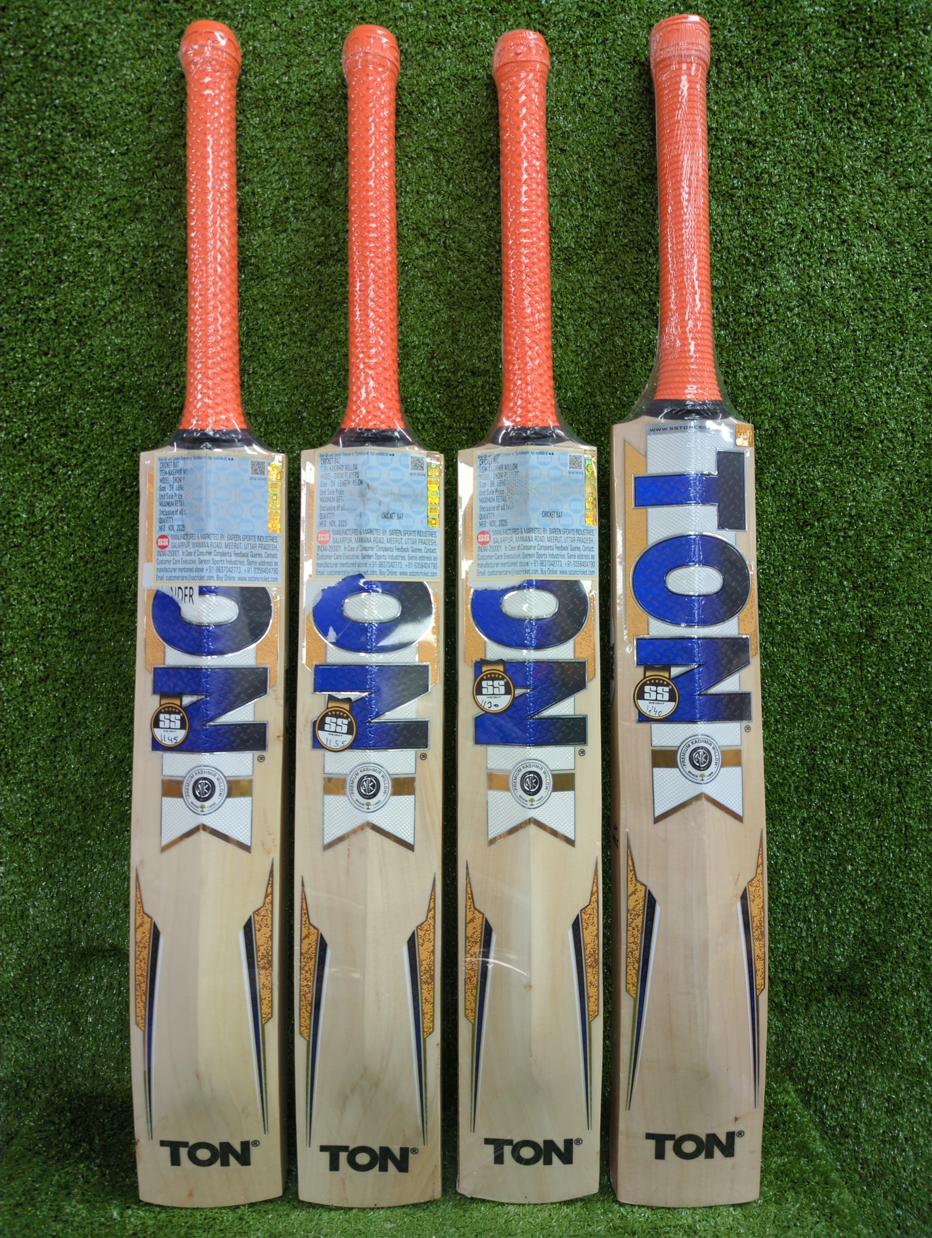 SS TON Dhoni Players Premium Kashmir Willow Cricket Bat