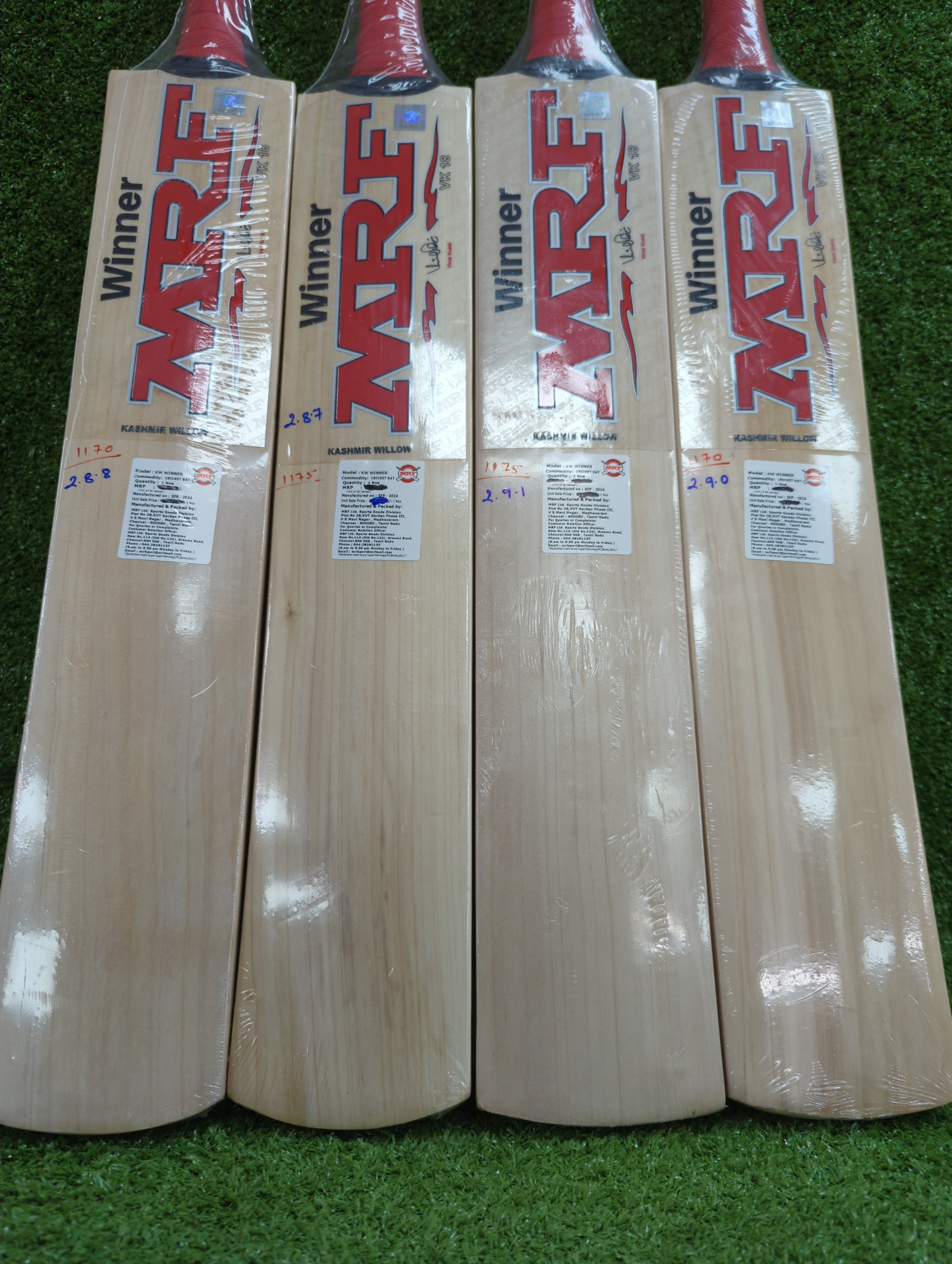 MRF Winner Kashmir Willow Cricket Bat