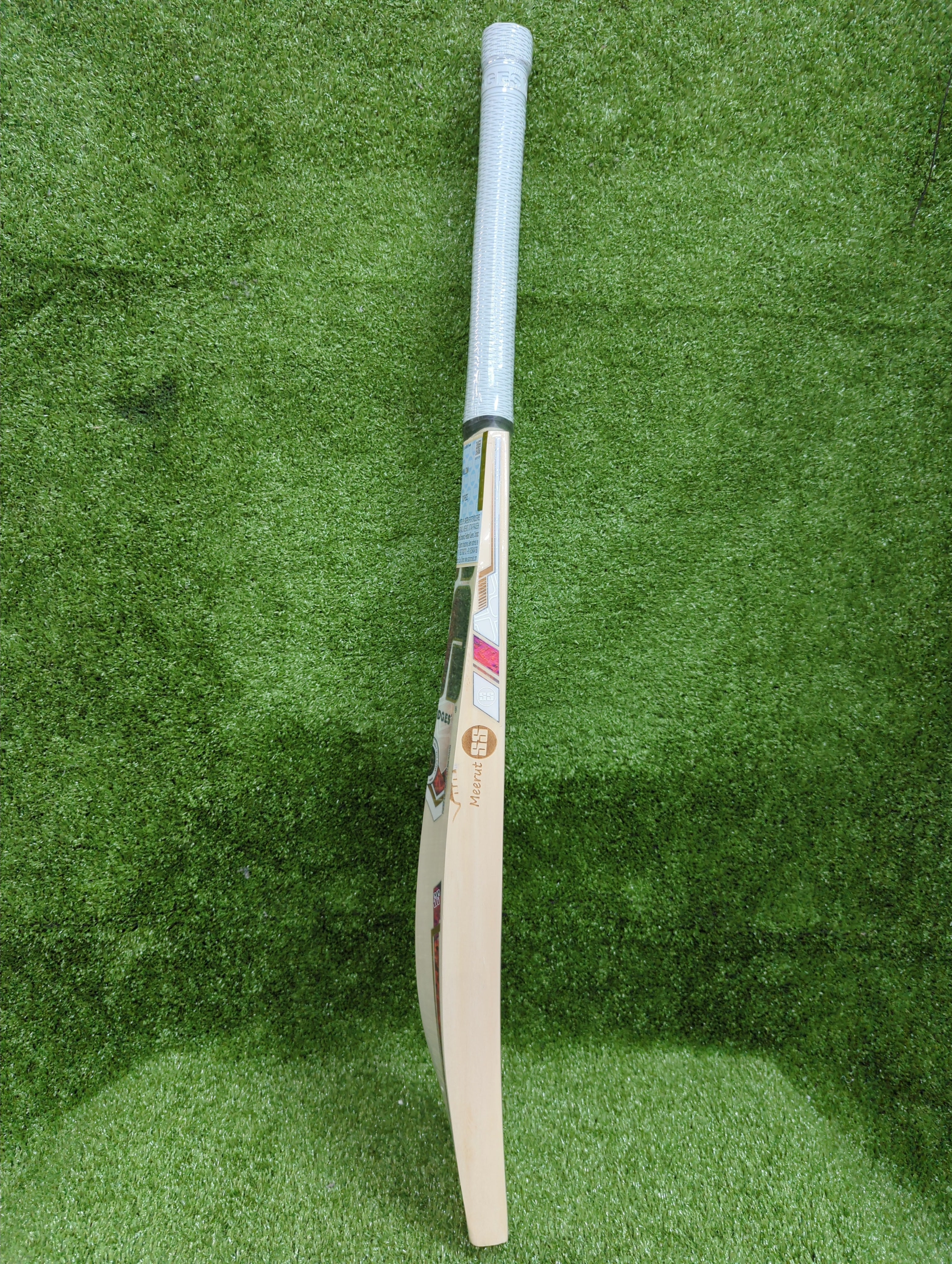 SS Orange Long Blade English Willow Cricket Bat SS