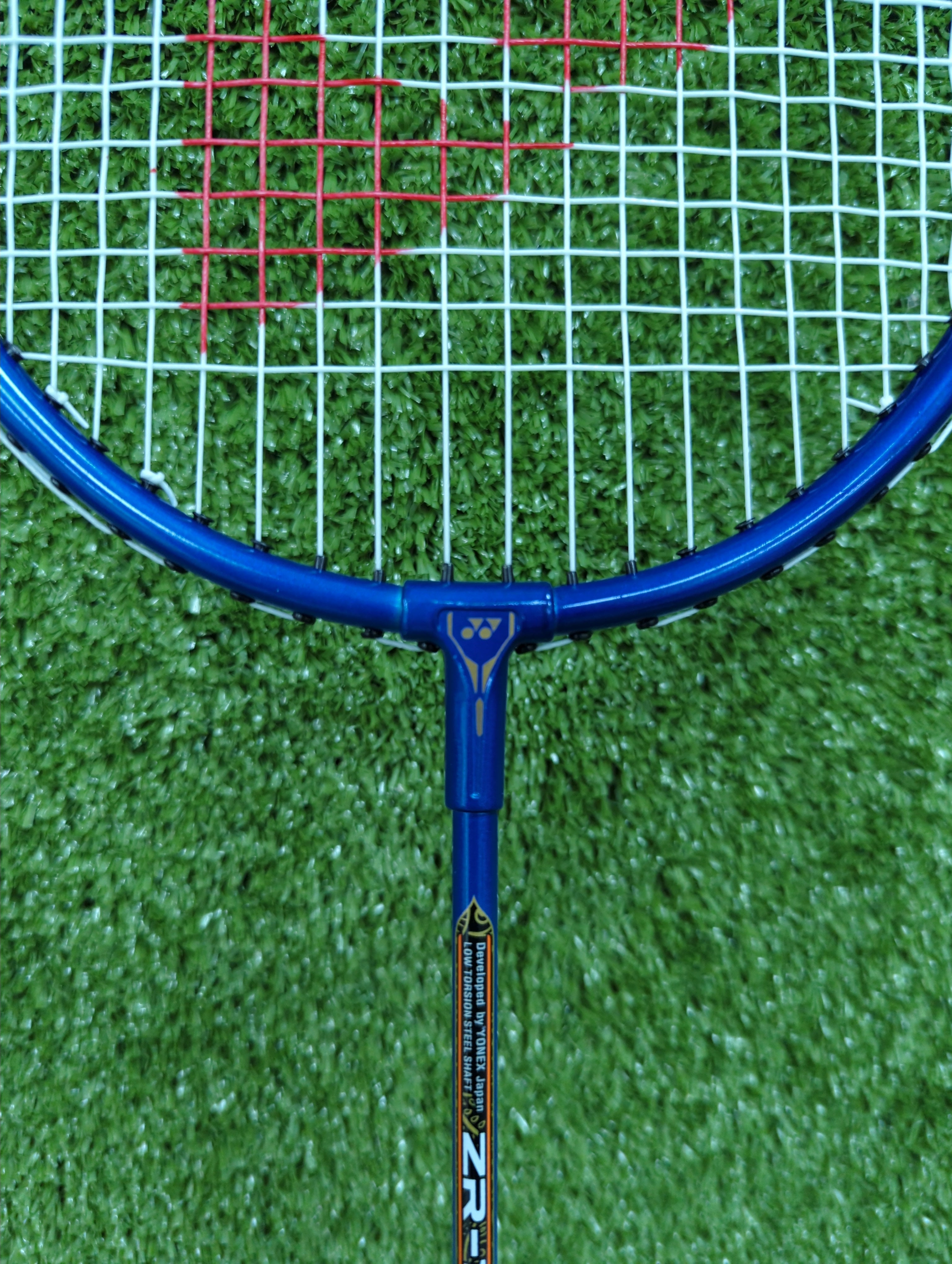 Yonex ZR-100 Light Blue Badminton Racket | Prestrung & Beginner Friendly