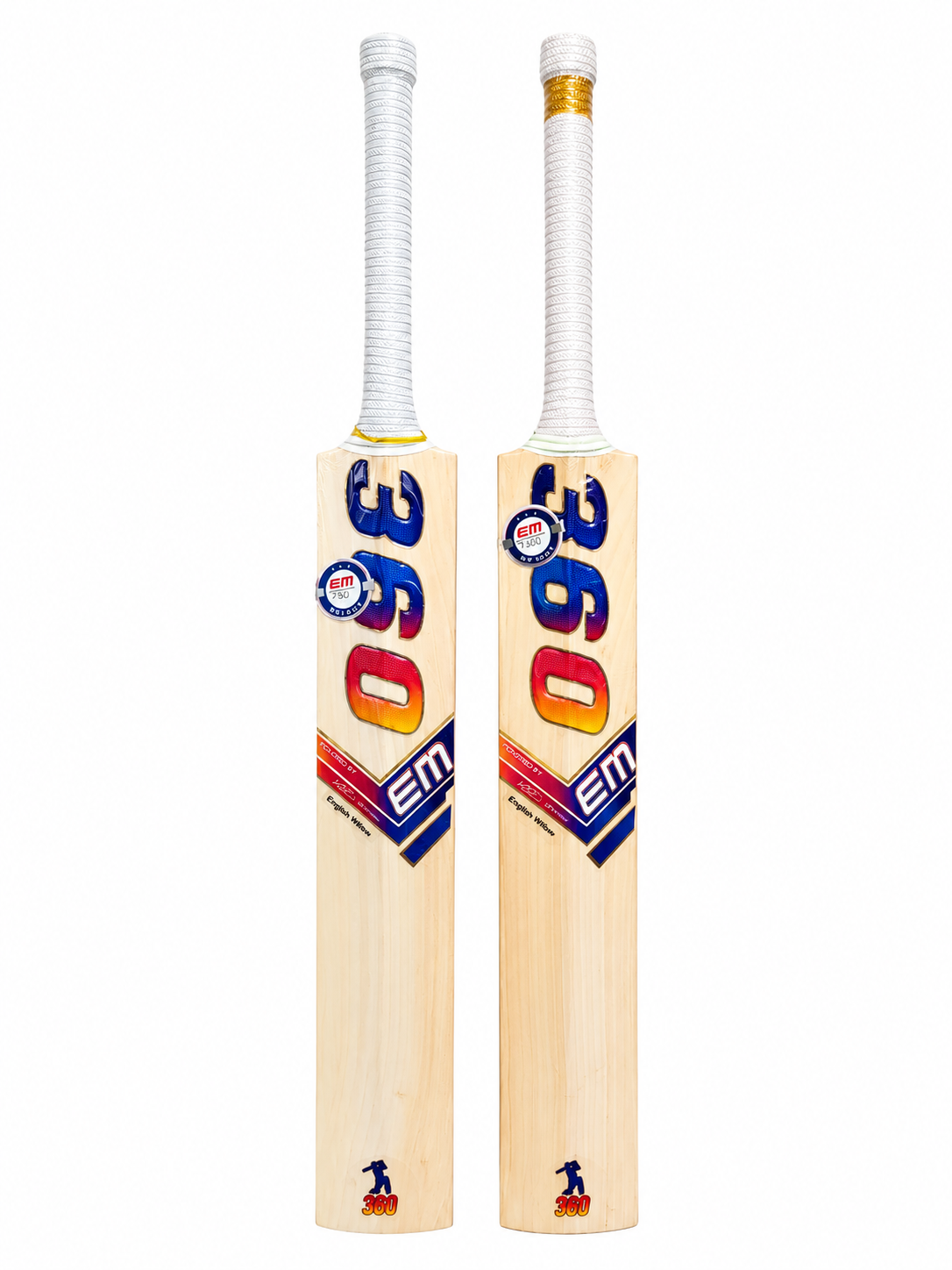 EM 360 Play Burst AB de Villiers Junior / Youth English Willow Cricket Bat EM