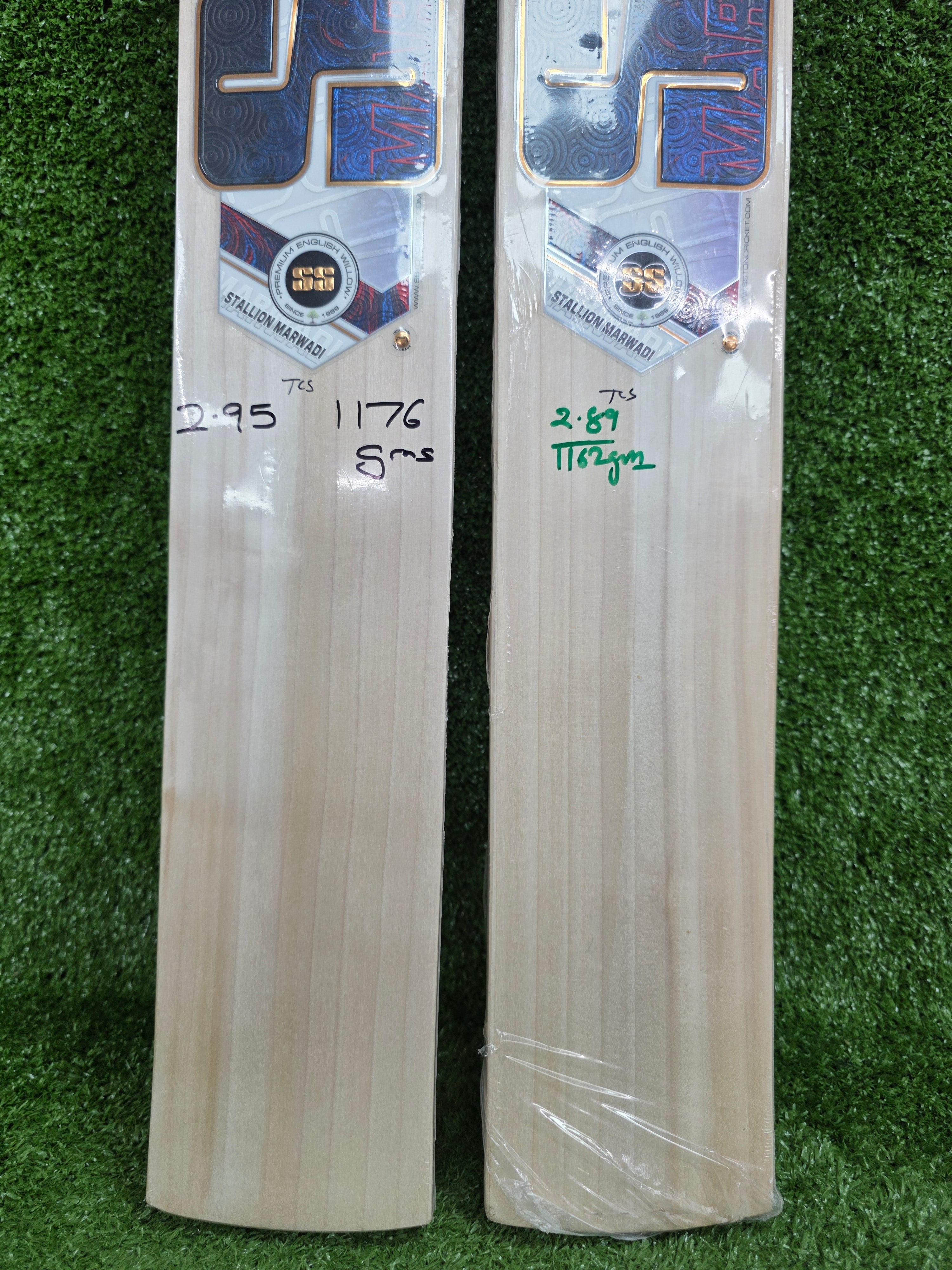 SS Ravindra Jadeja Stallion Marwadi English Willow Cricket Bat - Grade 2 SS