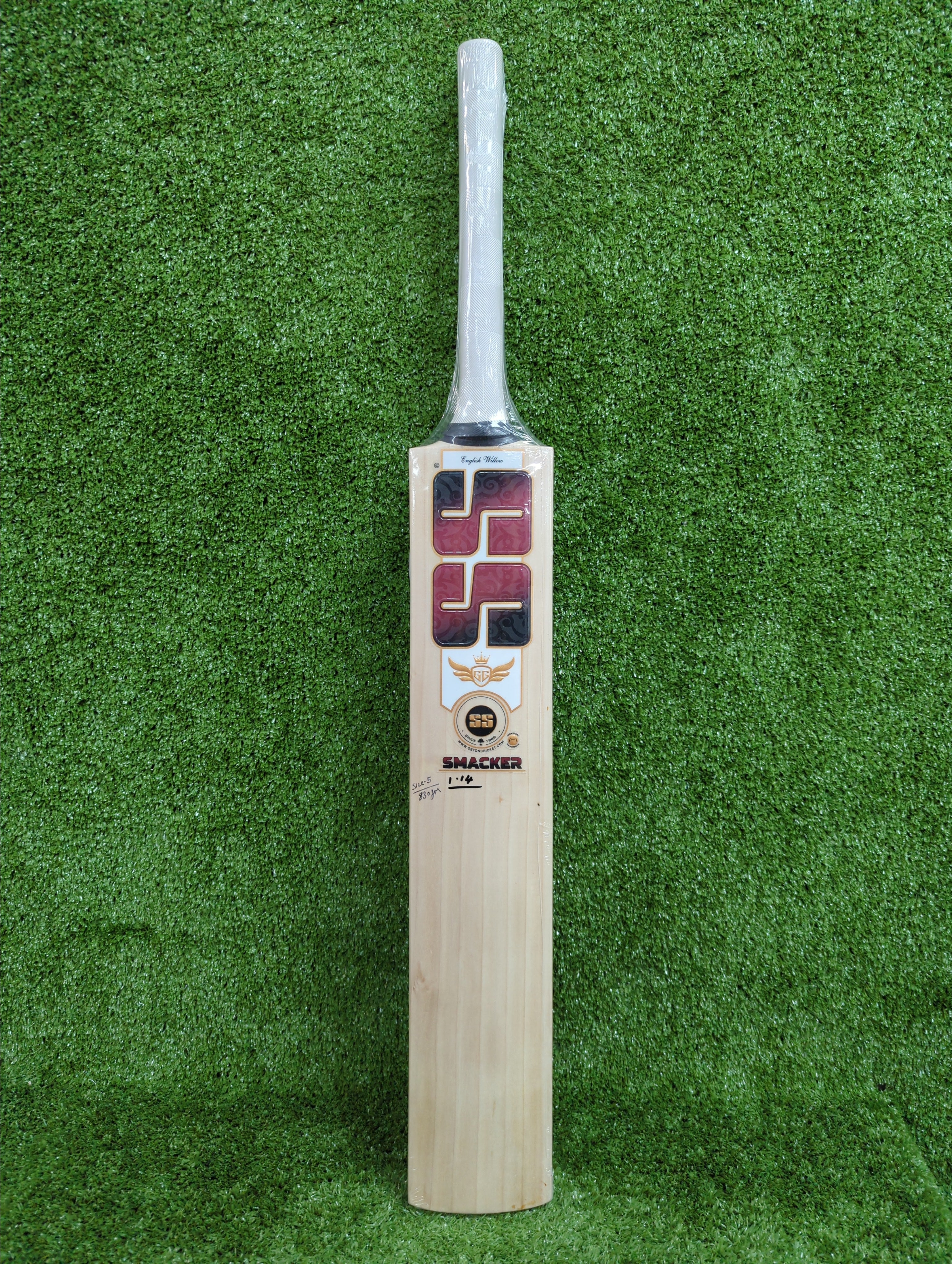 SS GG Smacker Junior / Youth Cricket Bat (Red Sticker)