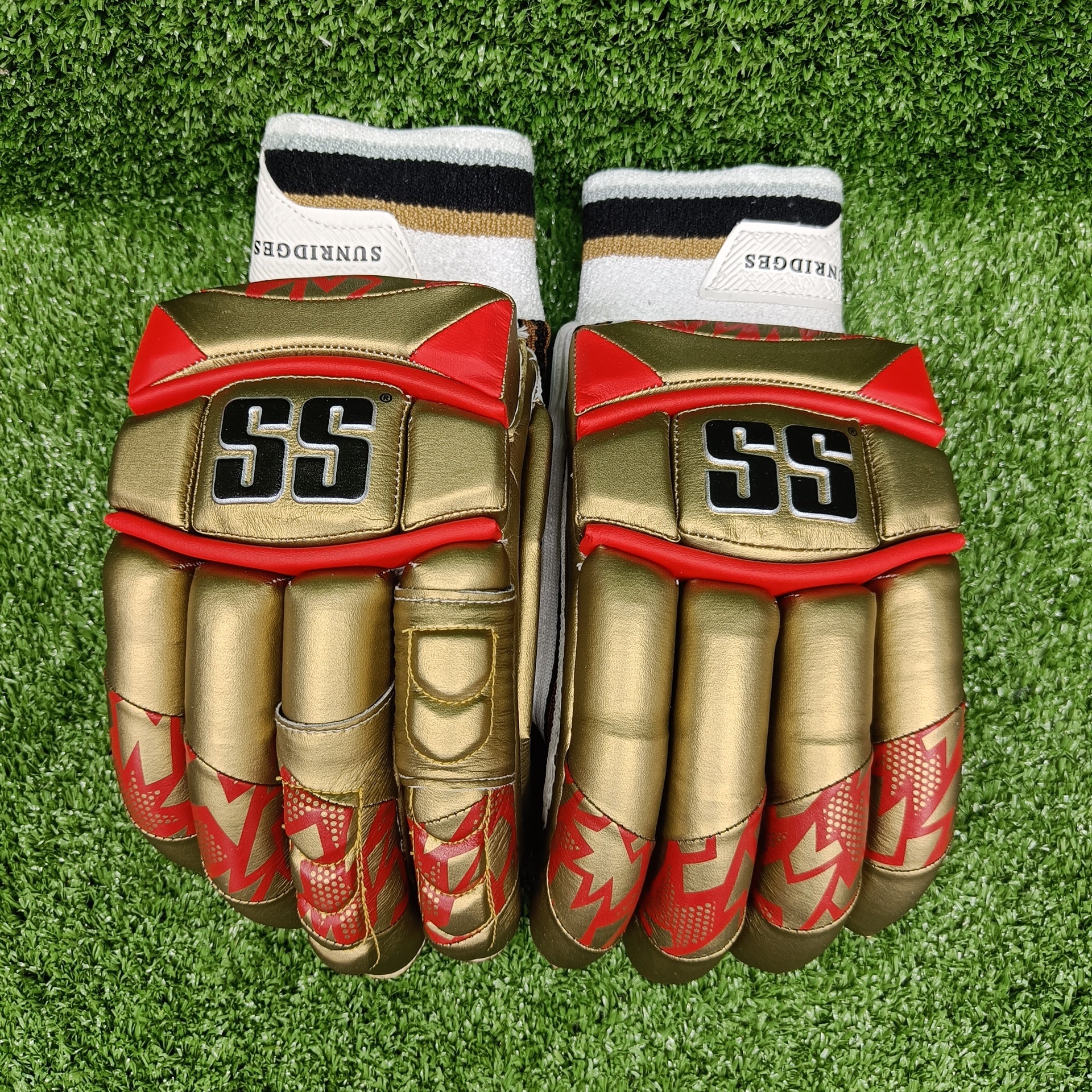 SS Super Test Royal Challengers Bangalore IPL Cricket Batting Gloves 1