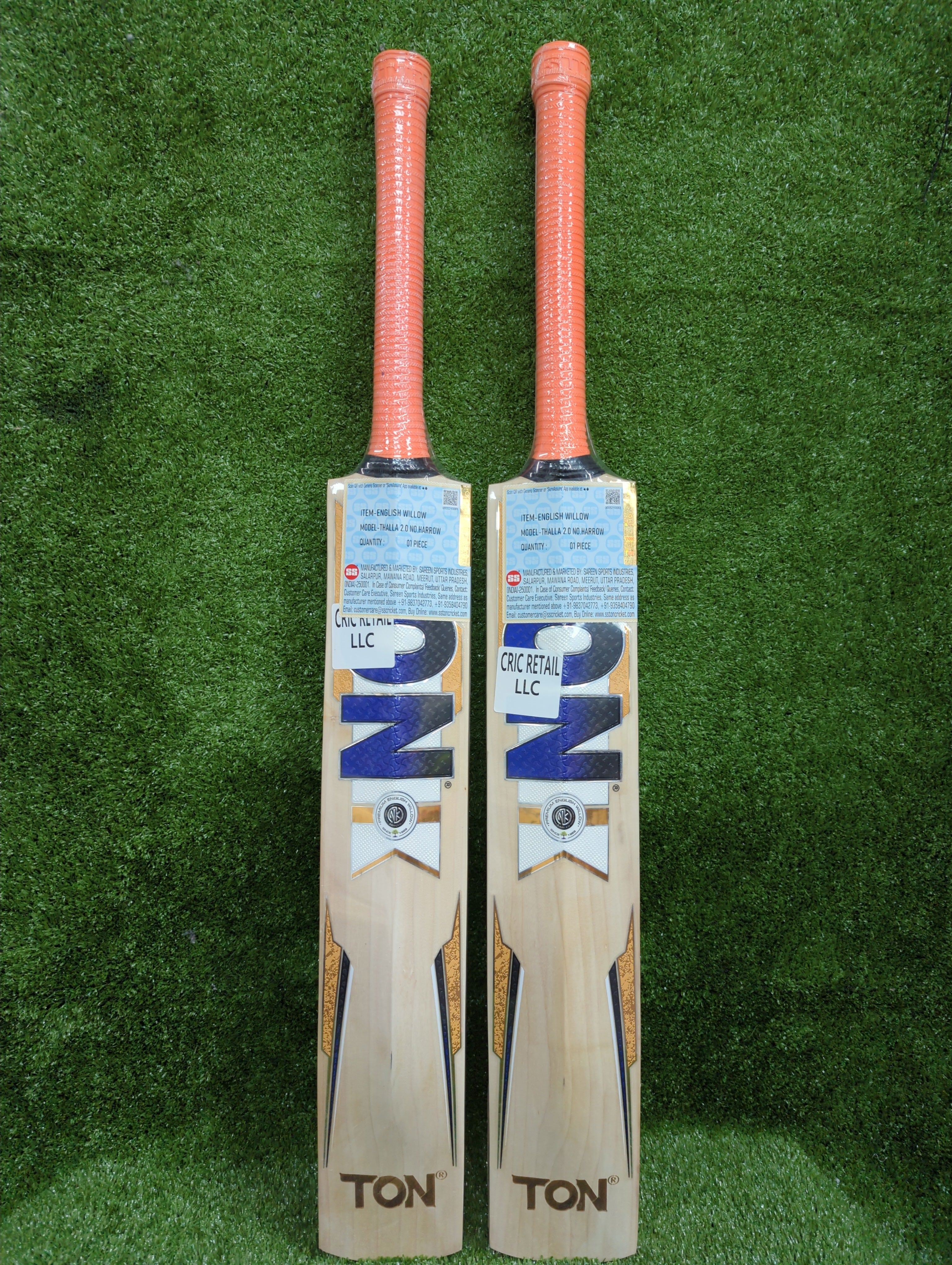SS TON Thala 2.0 Youth English Willow Cricket Bat Harrow SS