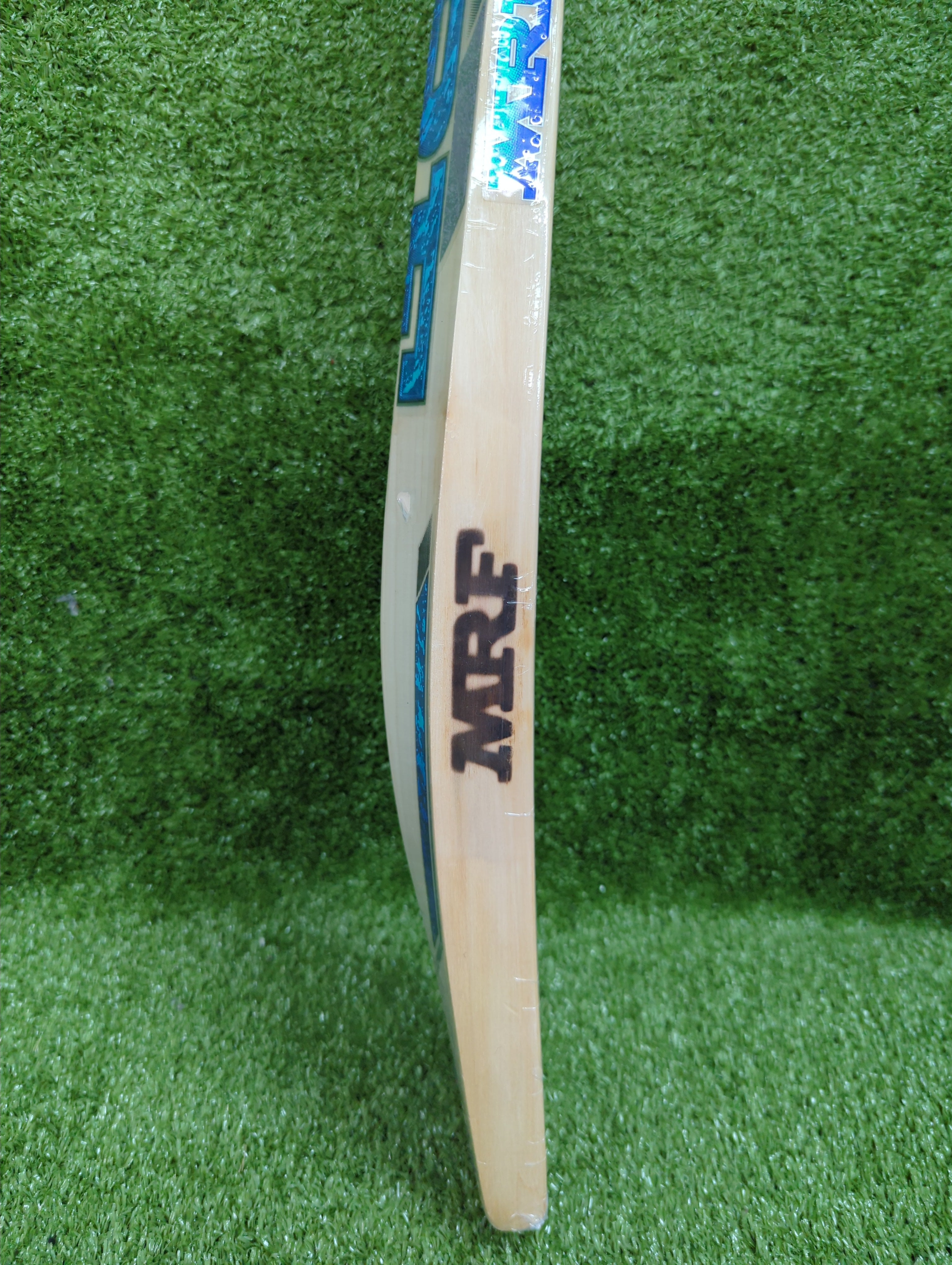 MRF VK 18 Genius Muscle English Willow Cricket Bat - Long Blade MRF