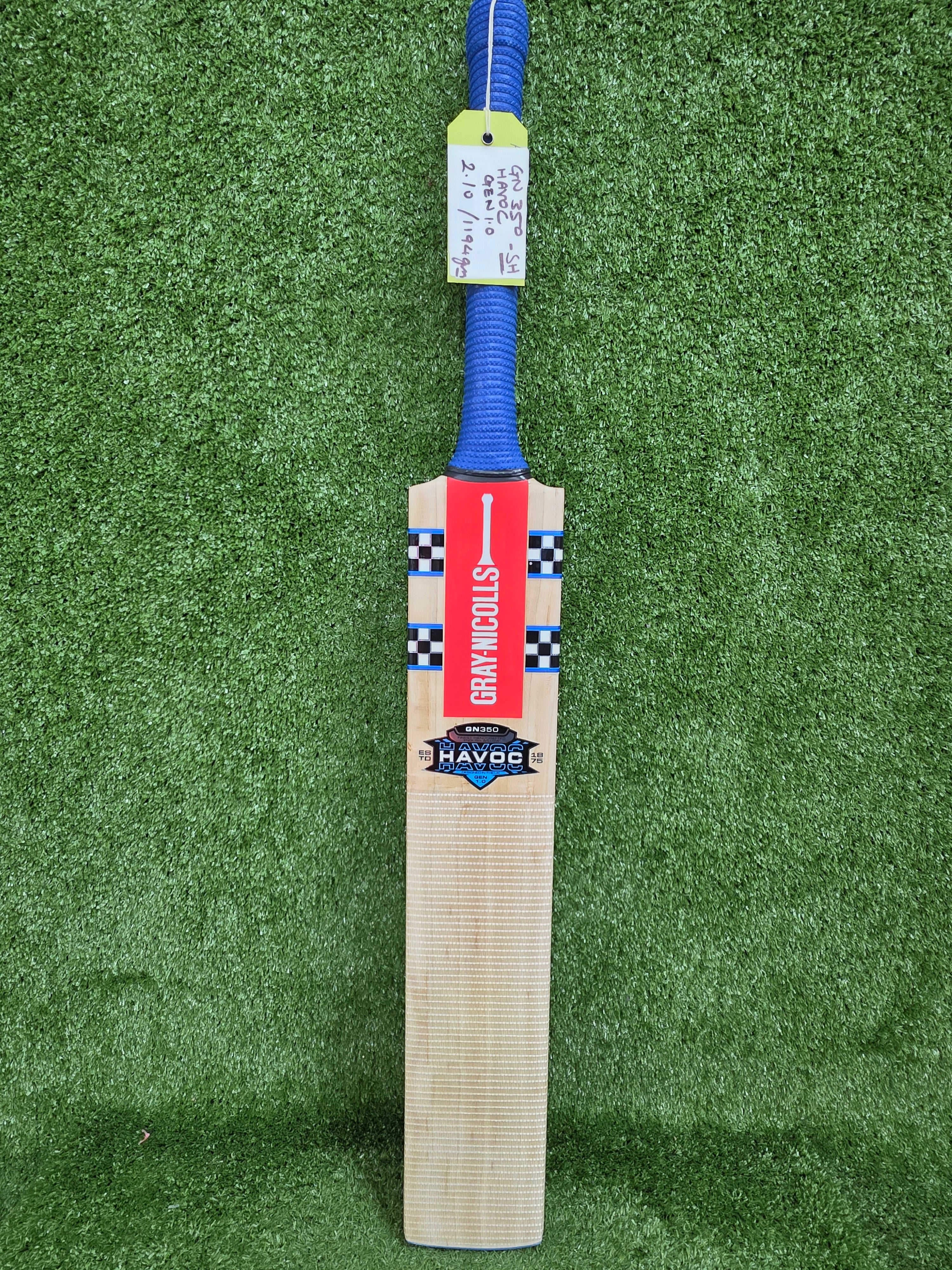 Gray-Nicolls Havoc 1.0 GN350 Adult English Willow Cricket Bat