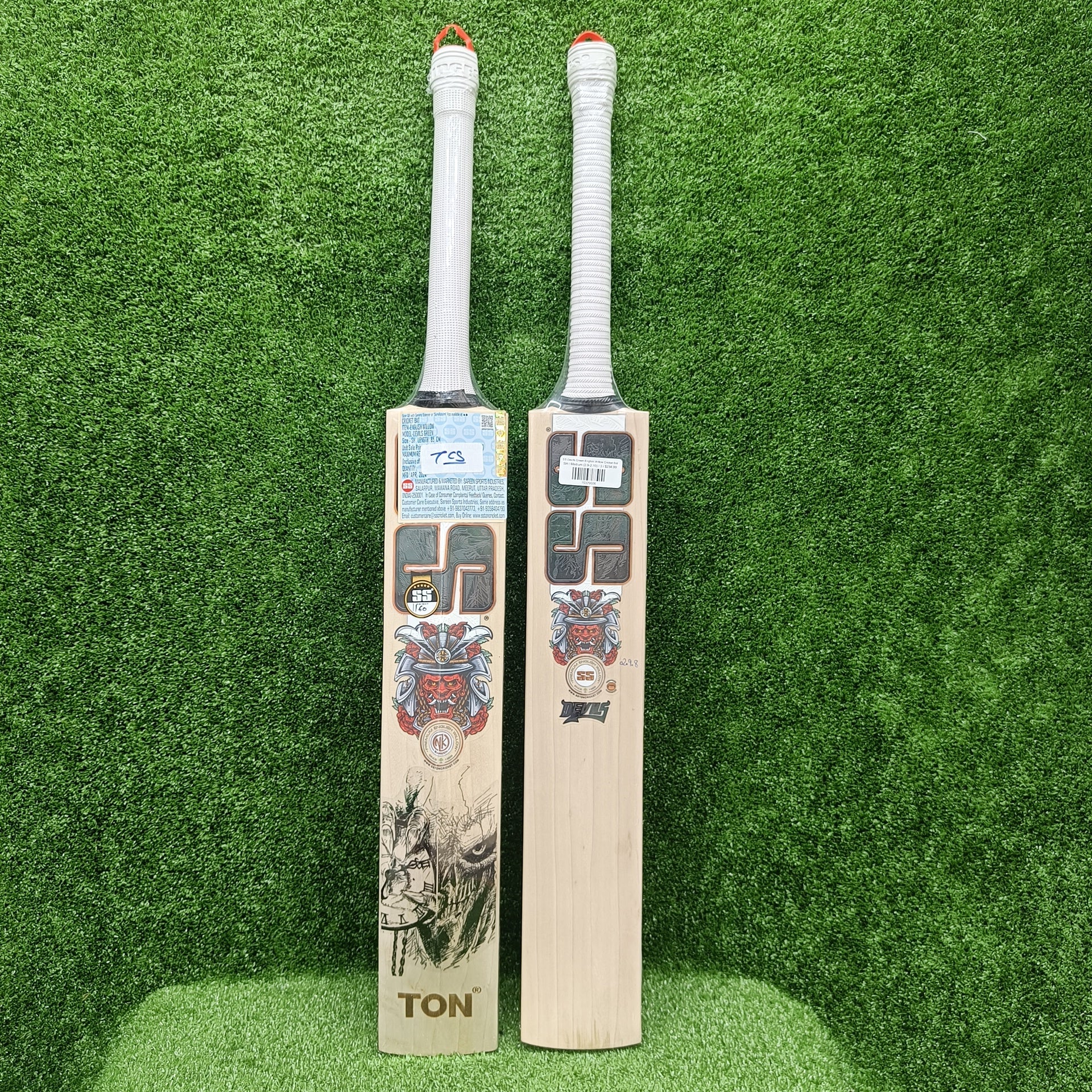 SS Devils Green English Willow Cricket Bat