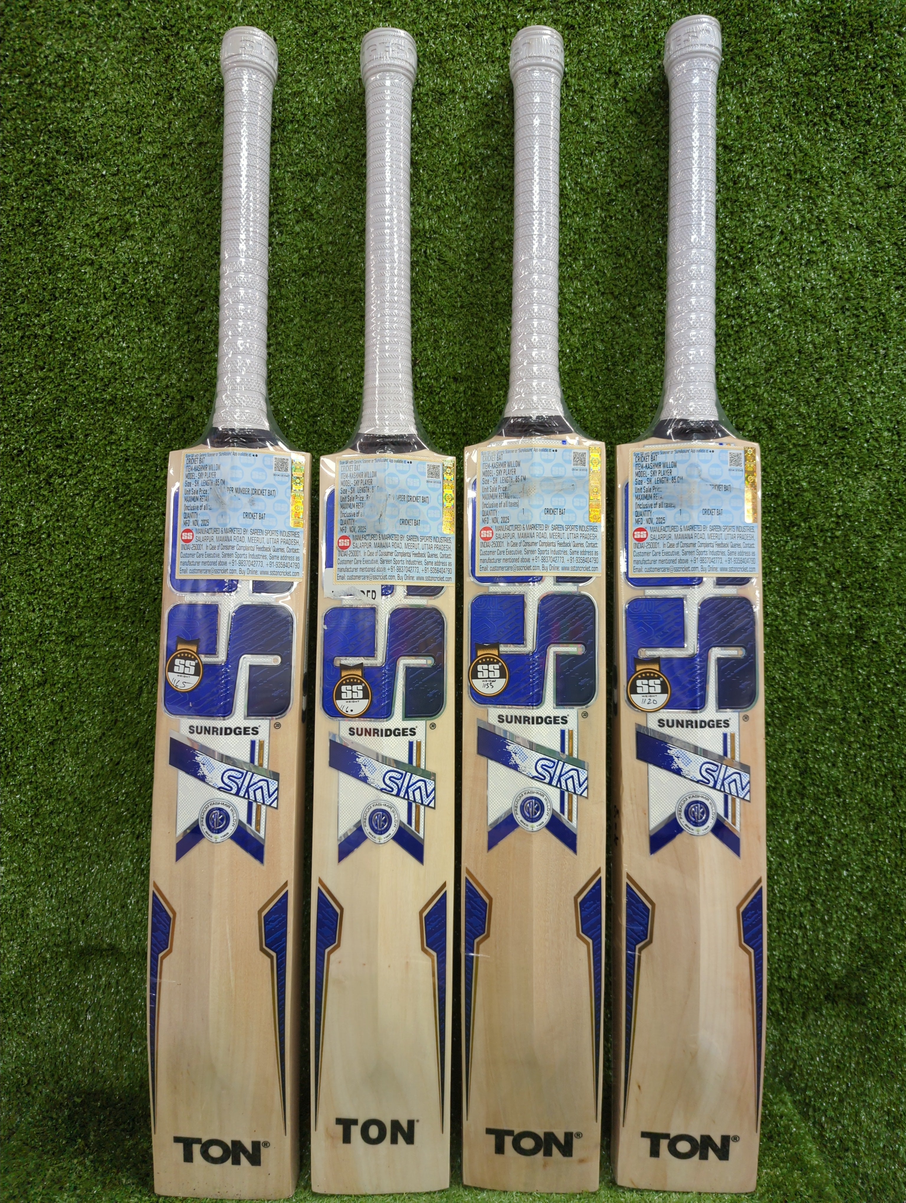 SS Sky Players Kashmir Willow Cricket Bat