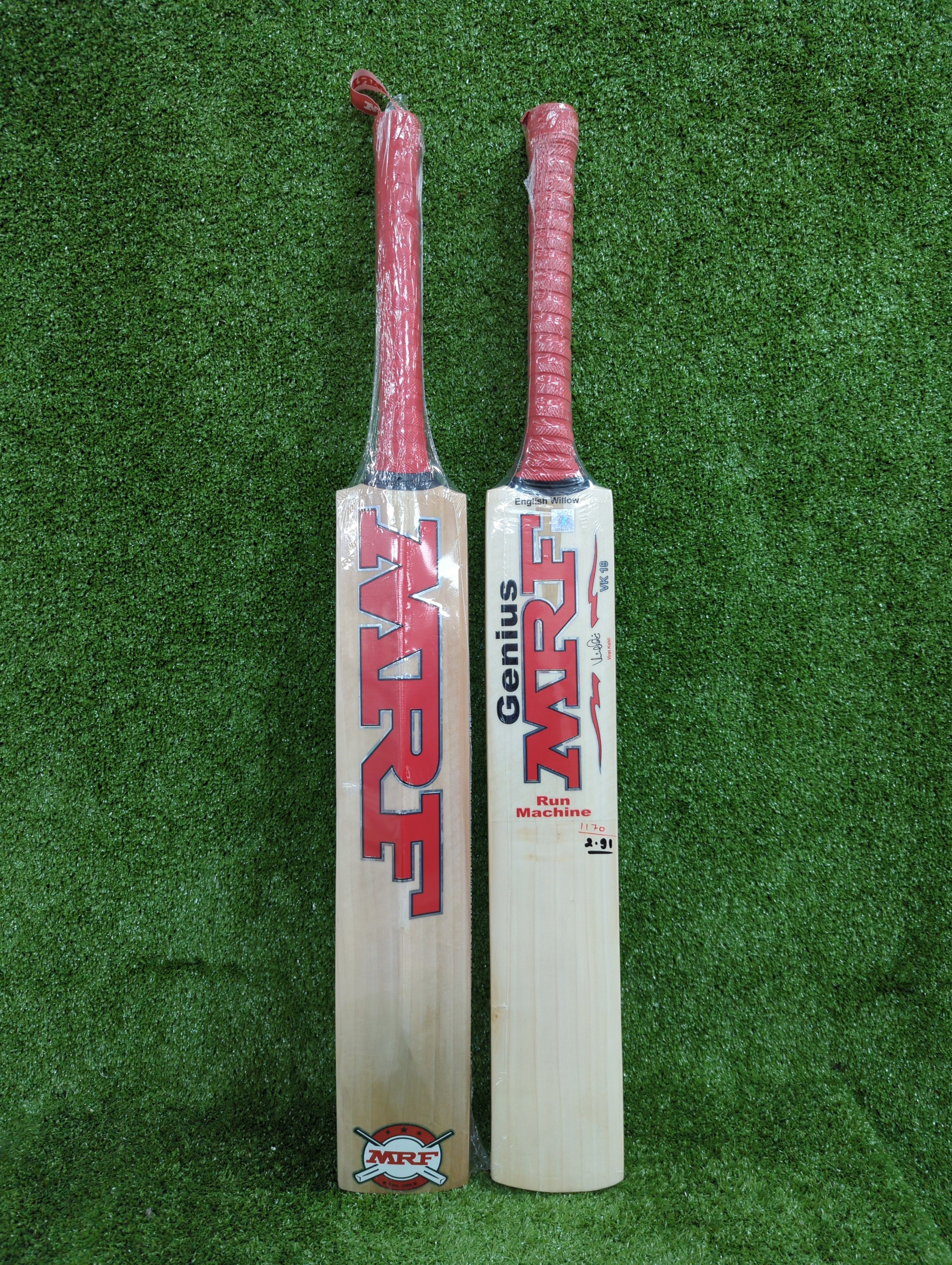 MRF Genius Run Machine VK 18 Cricket Bat English Willow