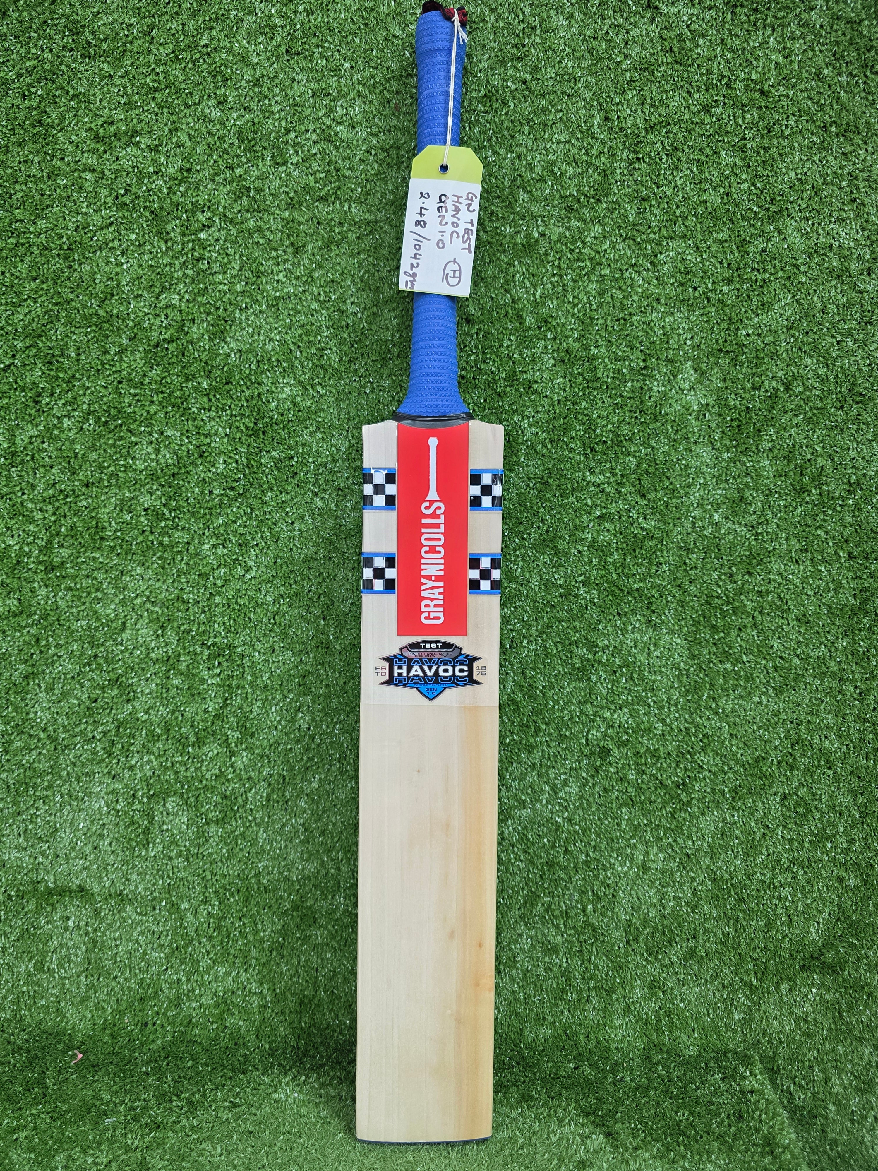 Gray-Nicolls Havoc 1.0 Test Youth Harrow English Willow Cricket Bat