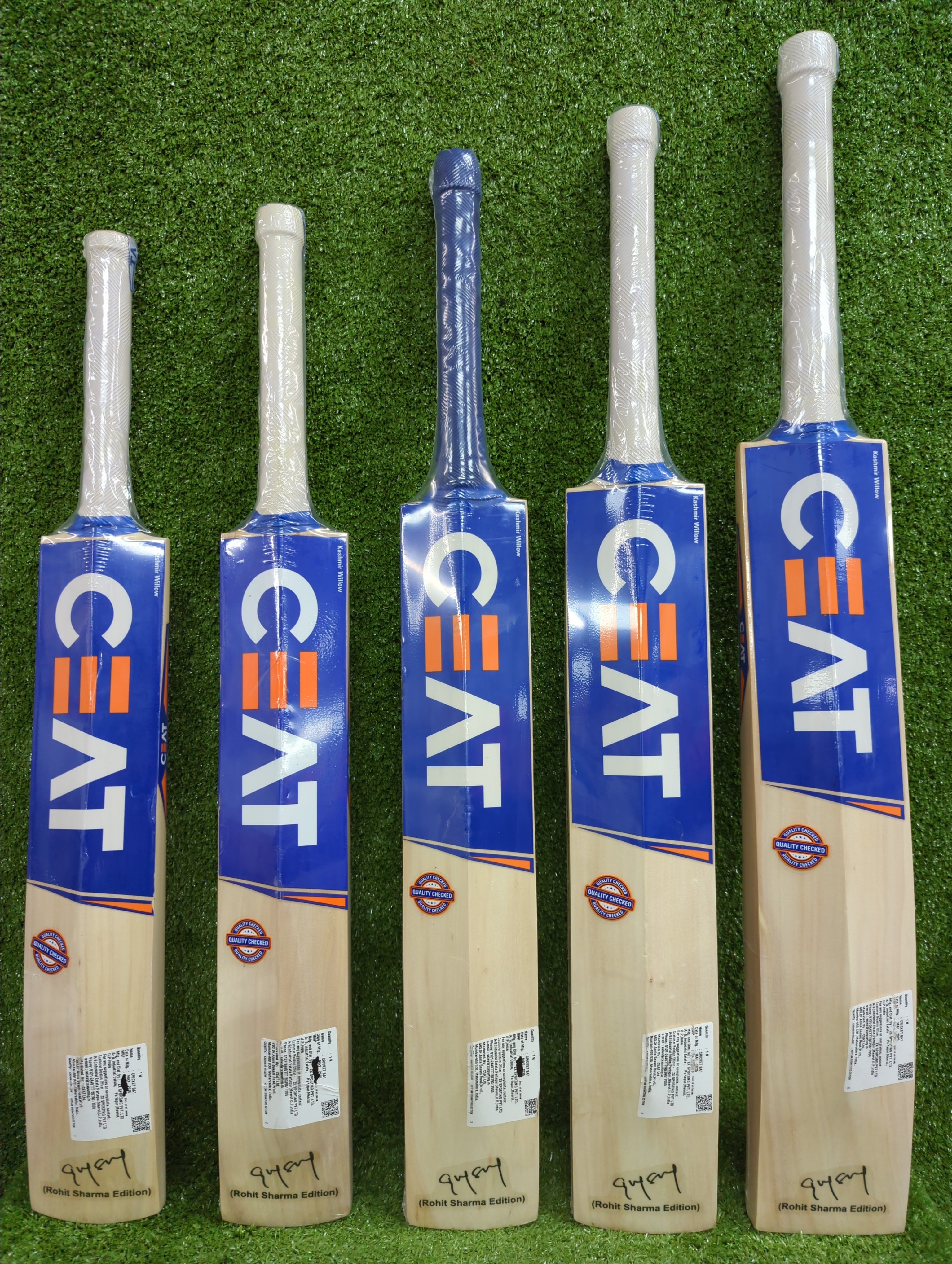 Ceat Hitman (Rohit Sharma) Junior / Youth  Kashmir Willow Cricket Bat
