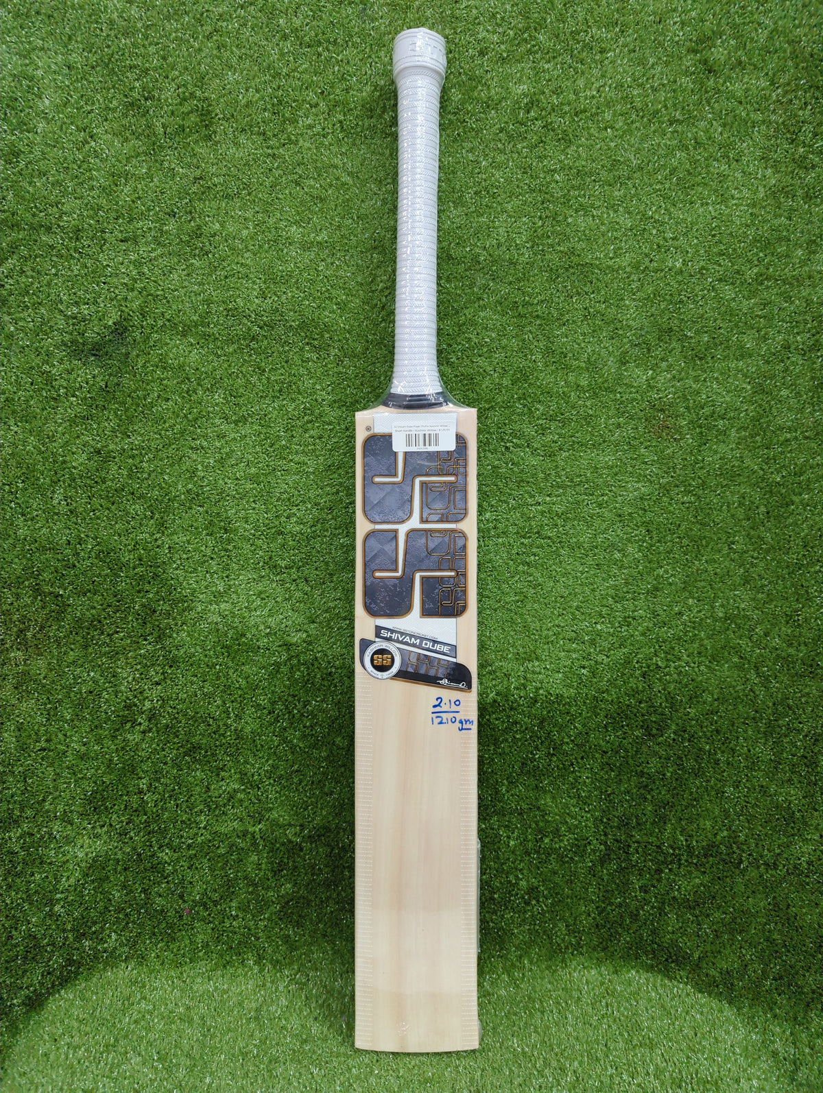 SS Shivam Dube Player Profile Kashmir Willow Cricket Bat (Short Handle) SS