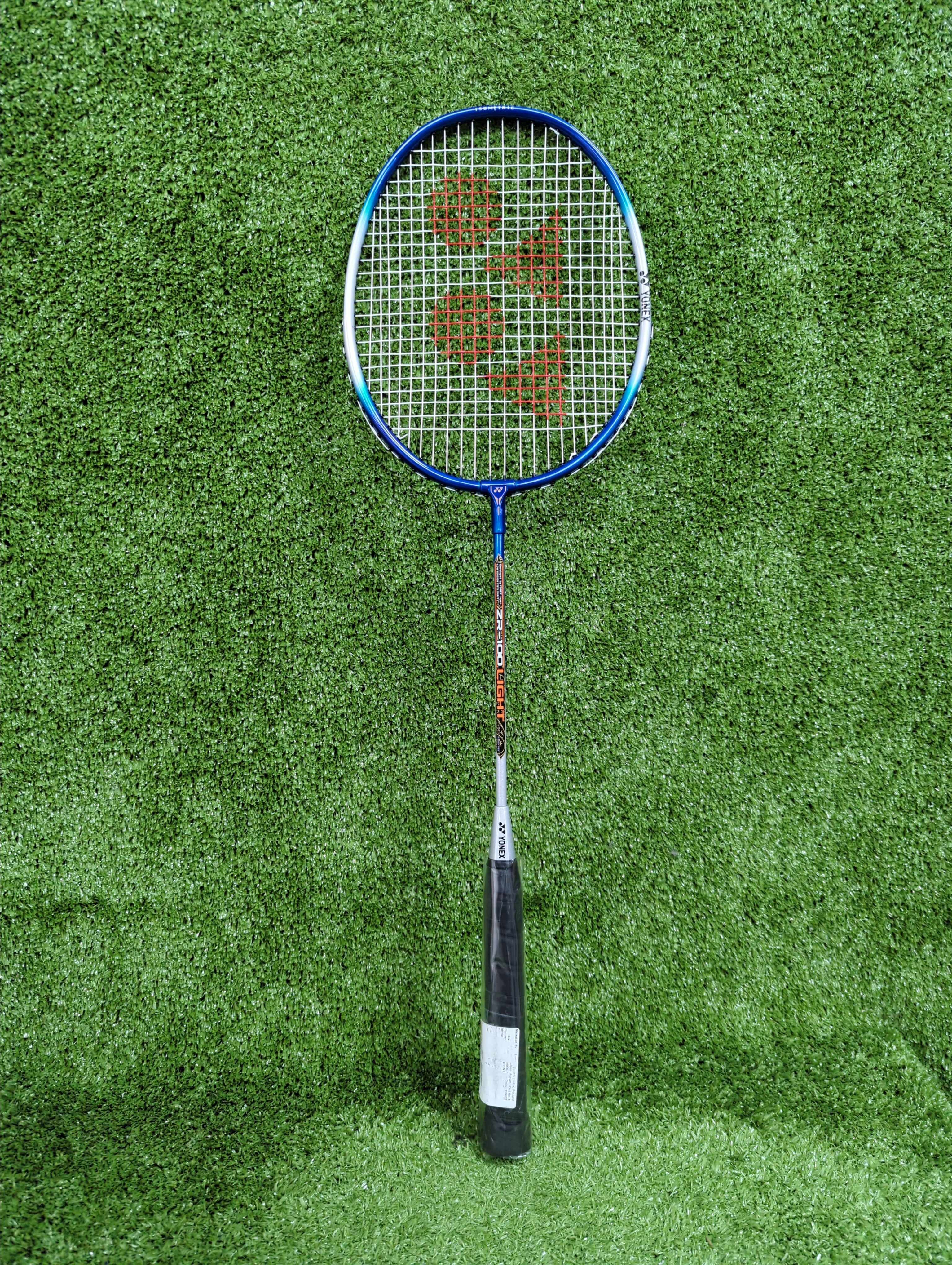 Yonex ZR-100 Light Blue Badminton Racket | Prestrung & Beginner Friendly