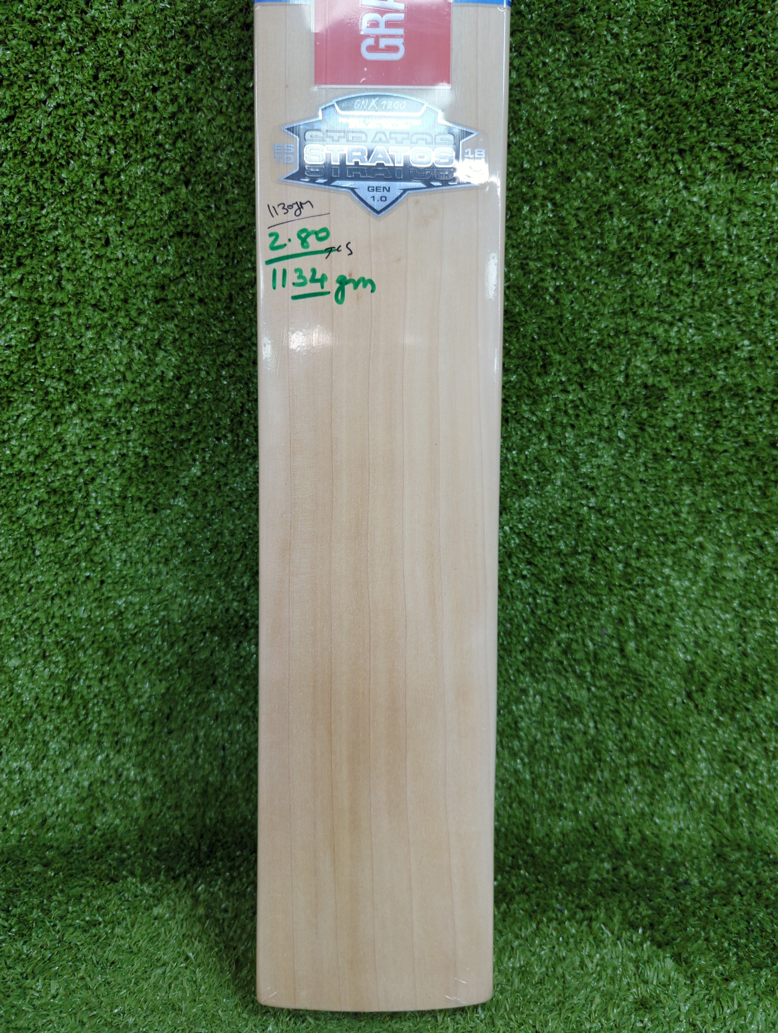 Gray-Nicolls Stratos Gen 1.0 GN X 1200 English Willow Cricket Bat GN