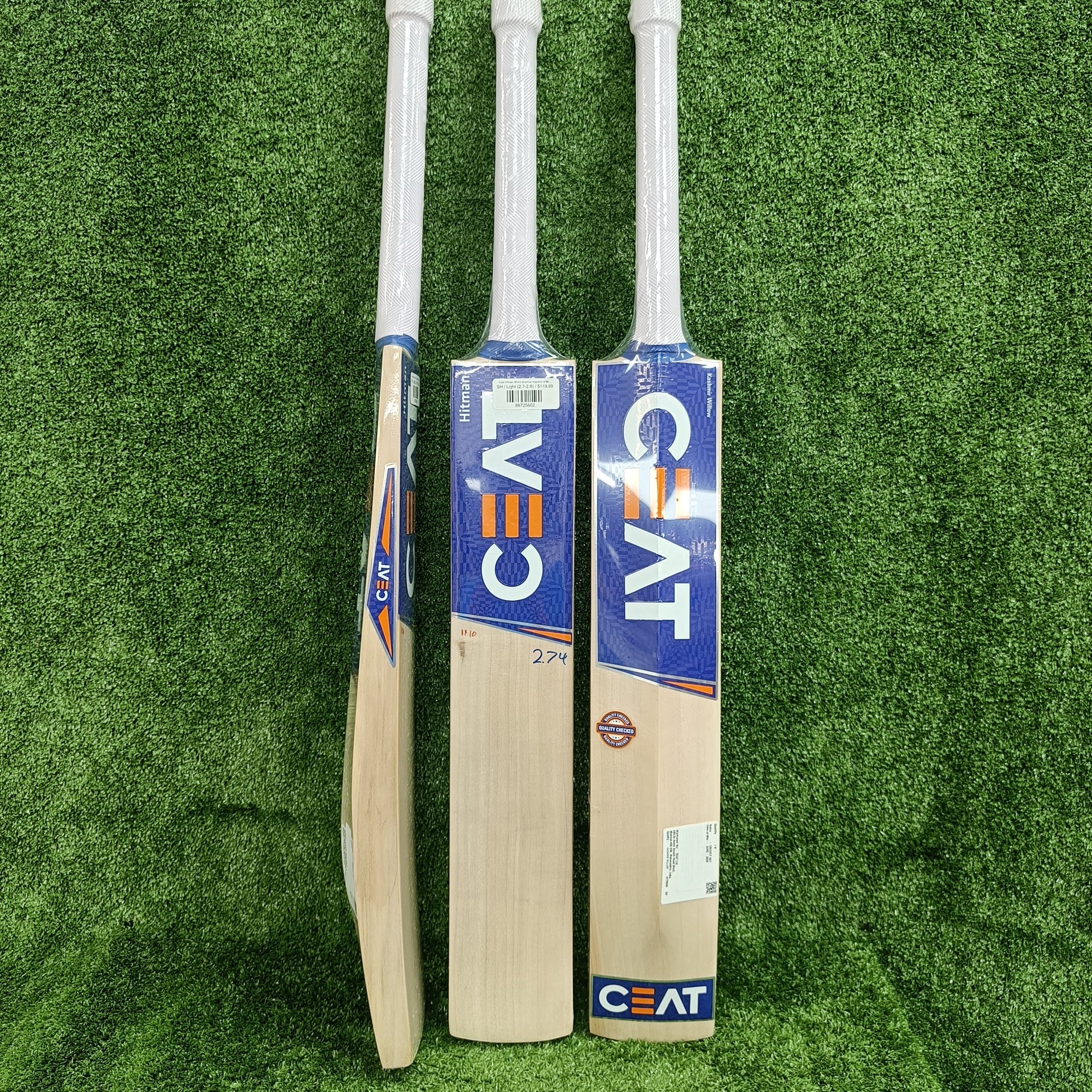 Ceat Hitman (Rohit Sharma) Kashmir Willow Cricket Bat