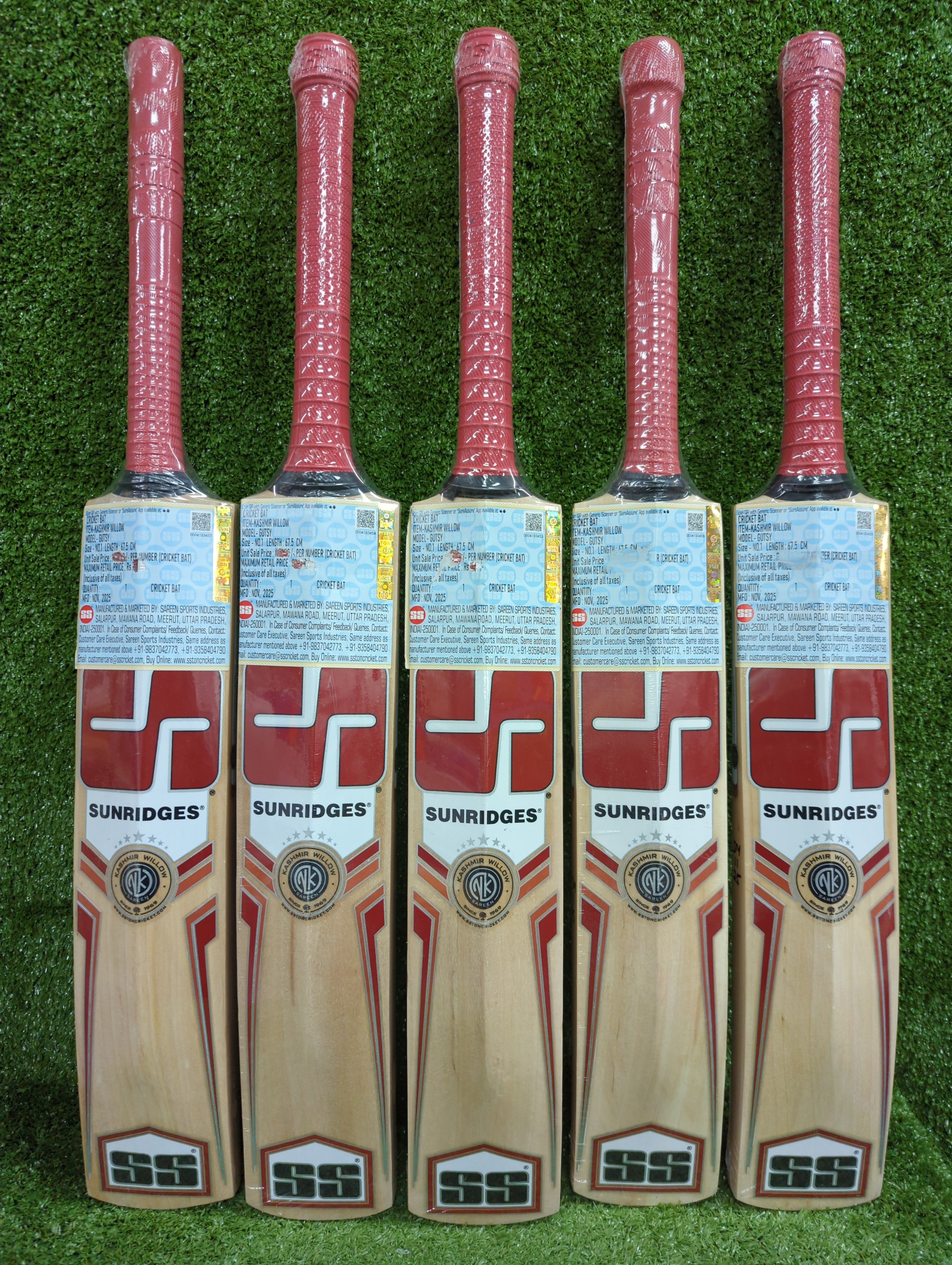 SS Gutsy Junior/Youth  Kashmir Willow Cricket Bat