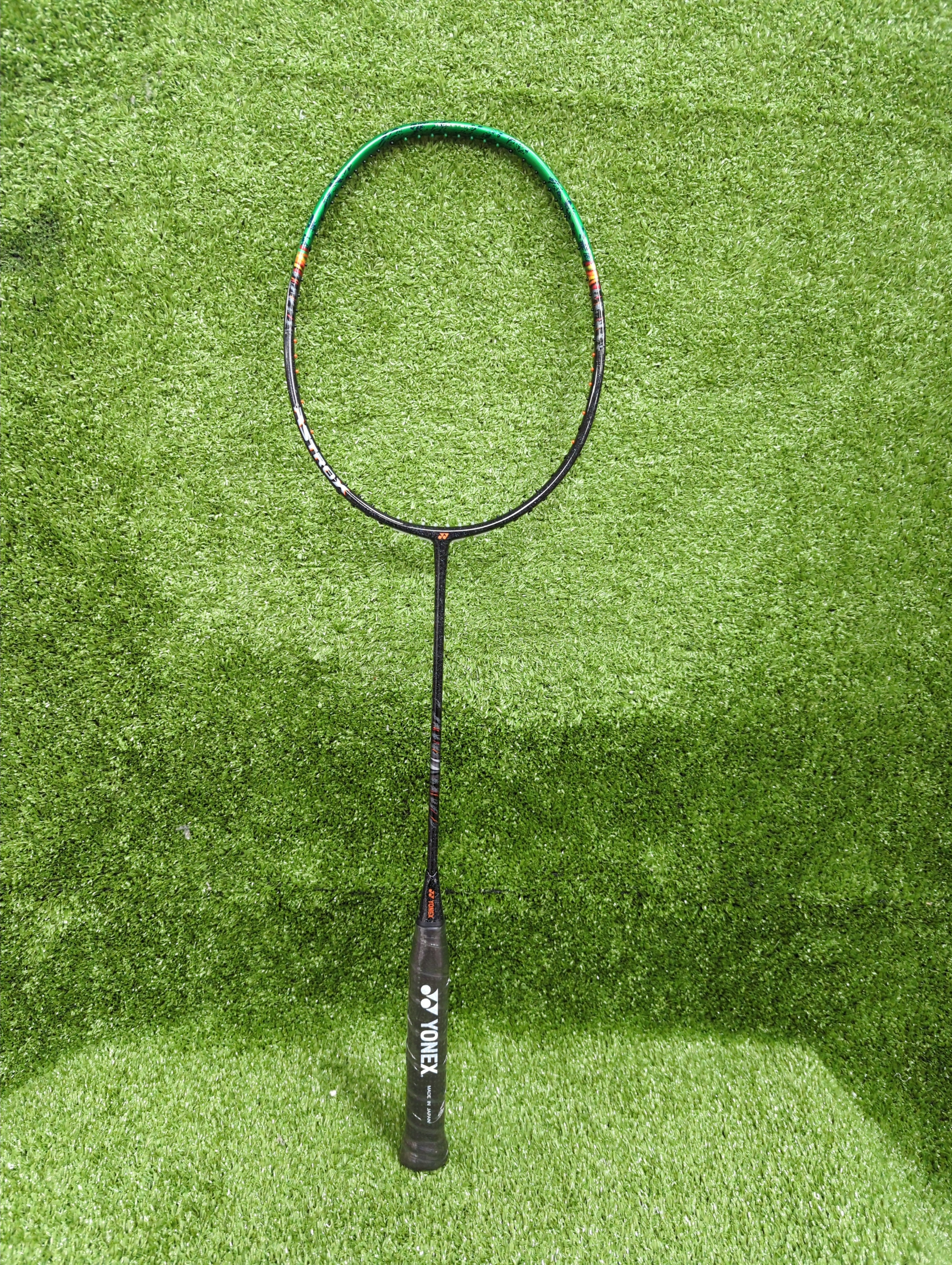 Yonex Badminton Racquet Astrox 99 Pro 3rd Gen (Black/Green) Unstrung - Made in Japan Yonex