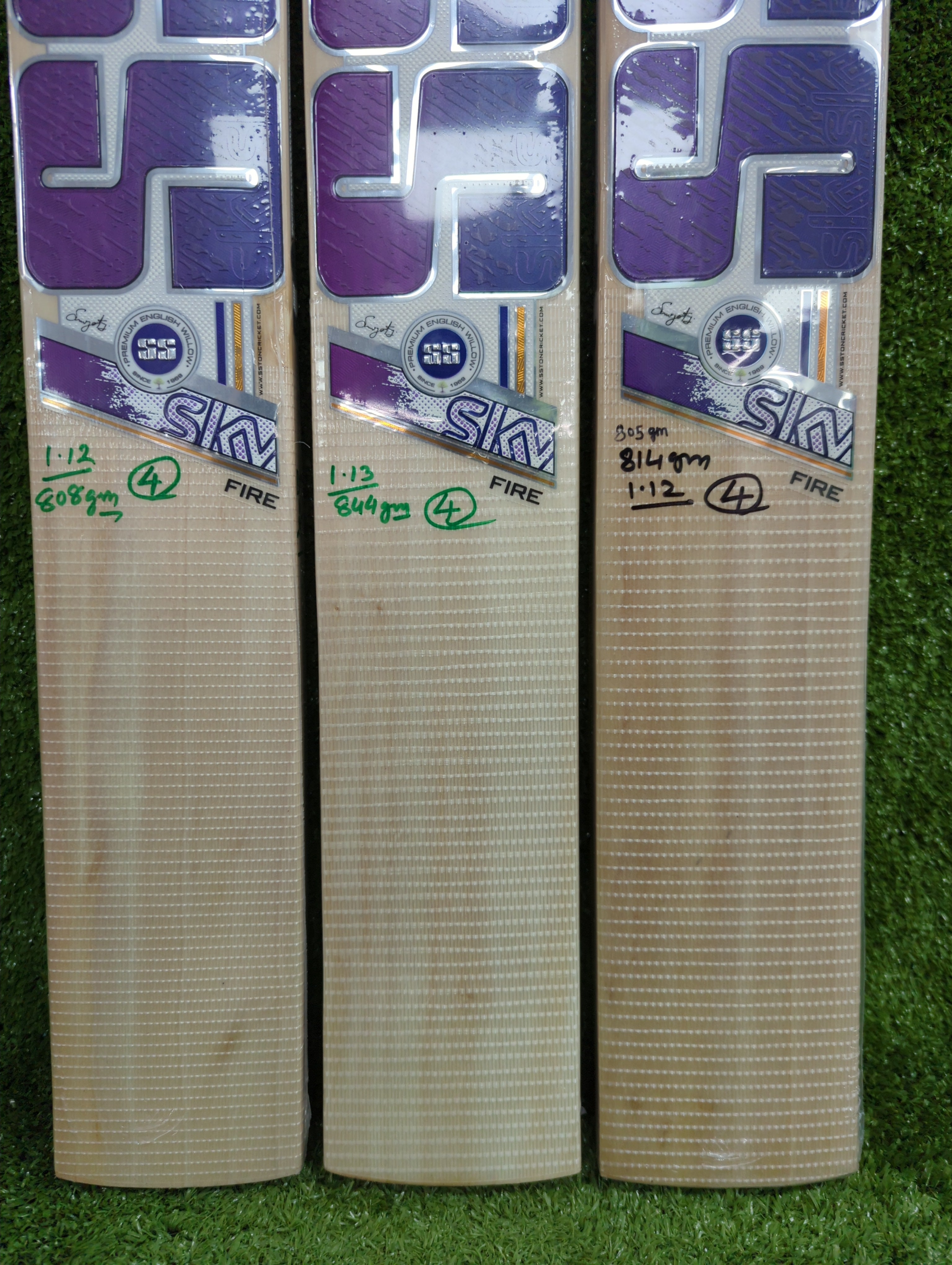 SS Sky Fire Junior / Youth English Willow Cricket Bat