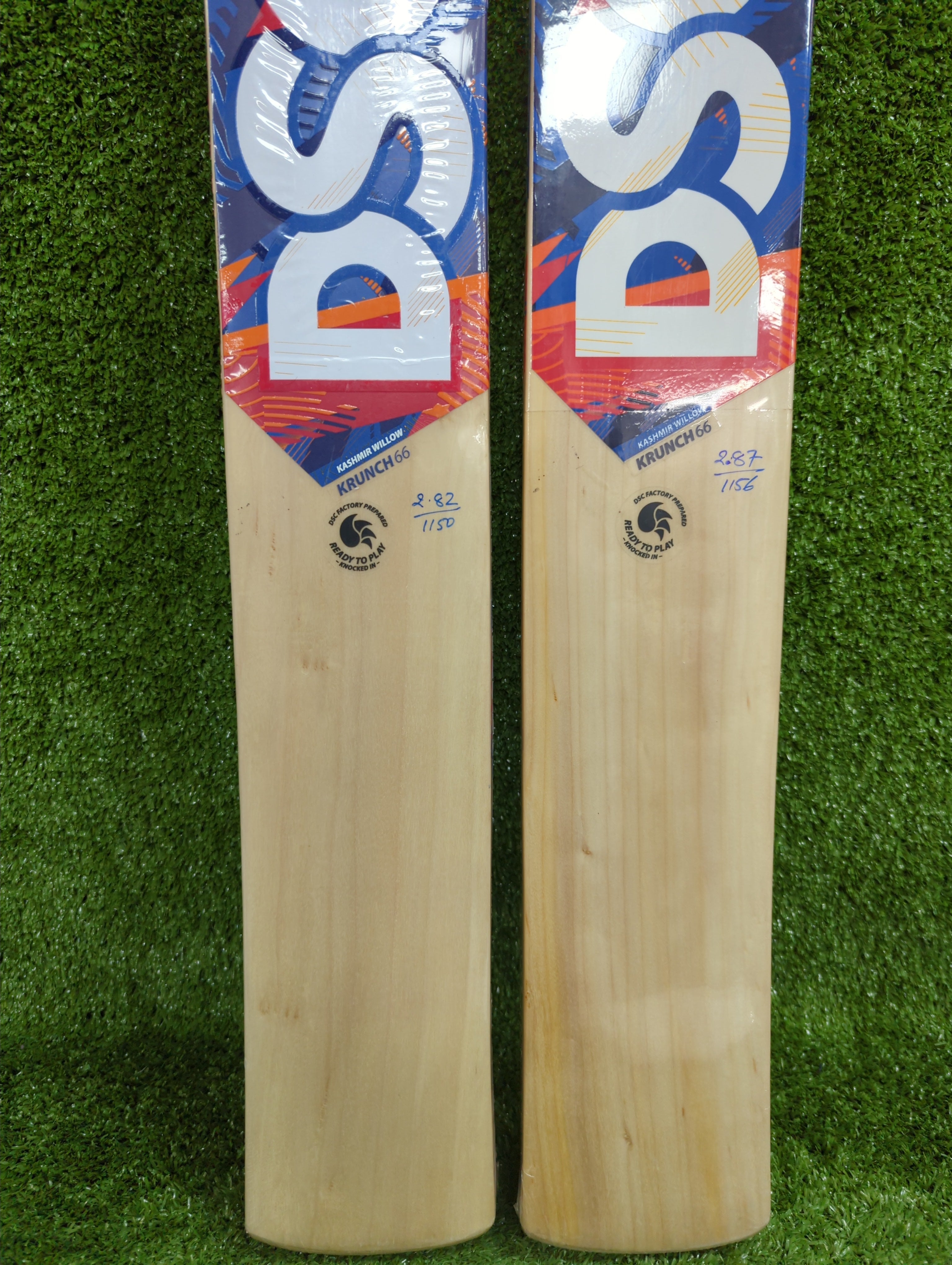 DSC Krunch 66 Kashmir Willow Cricket Bat by DSC - side view - TopCricketStore