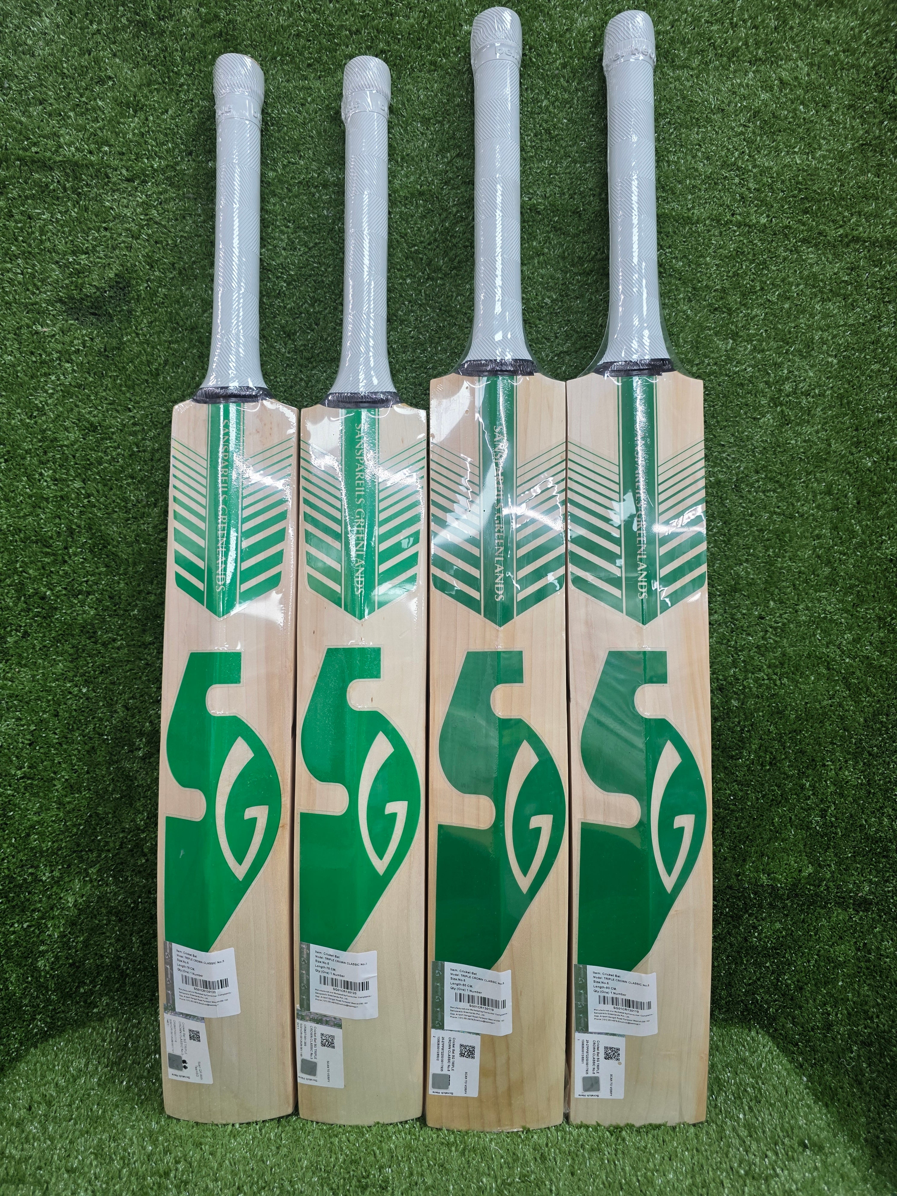 SG Triple Crown Classic Junior / Youth English Willow Cricket Bat SG