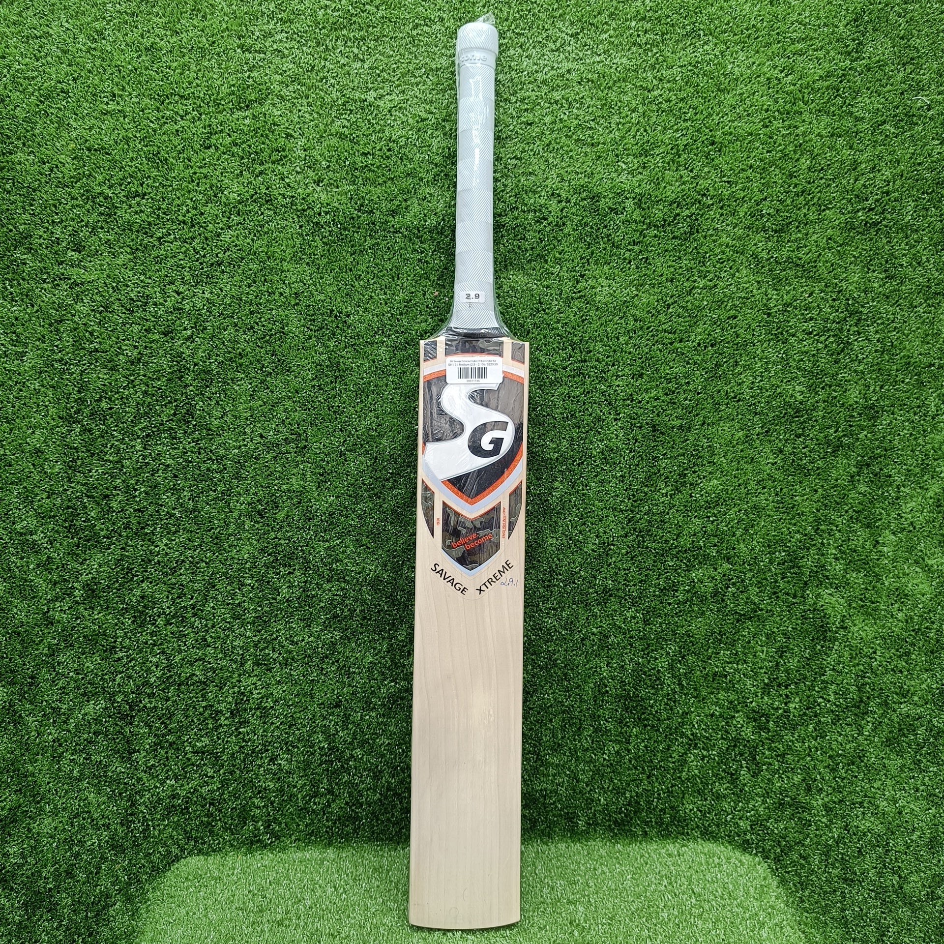 SG Savage Extreme English Willow Cricket Bat