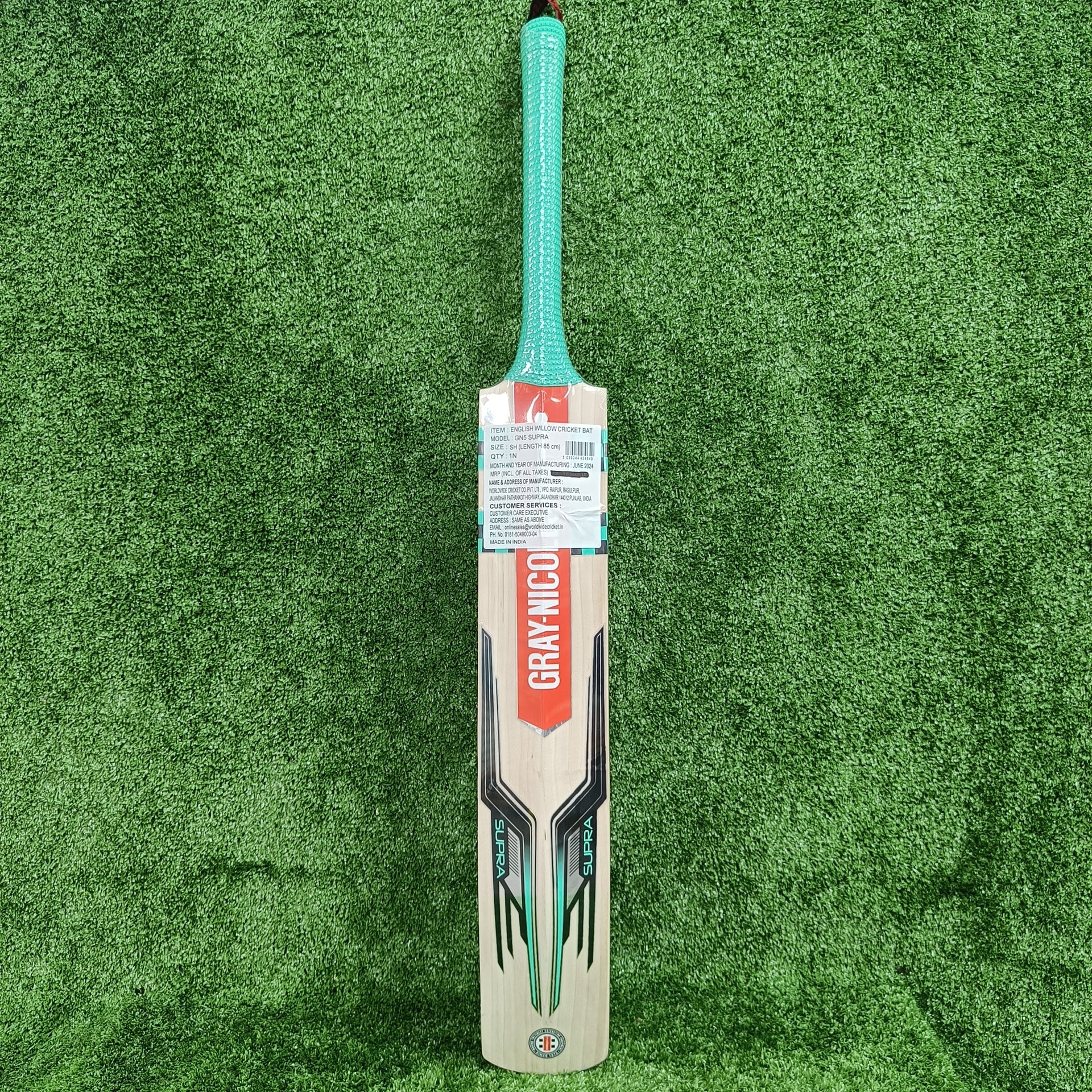 Gray-Nicolls 5 Supra English Willow Cricket Bat