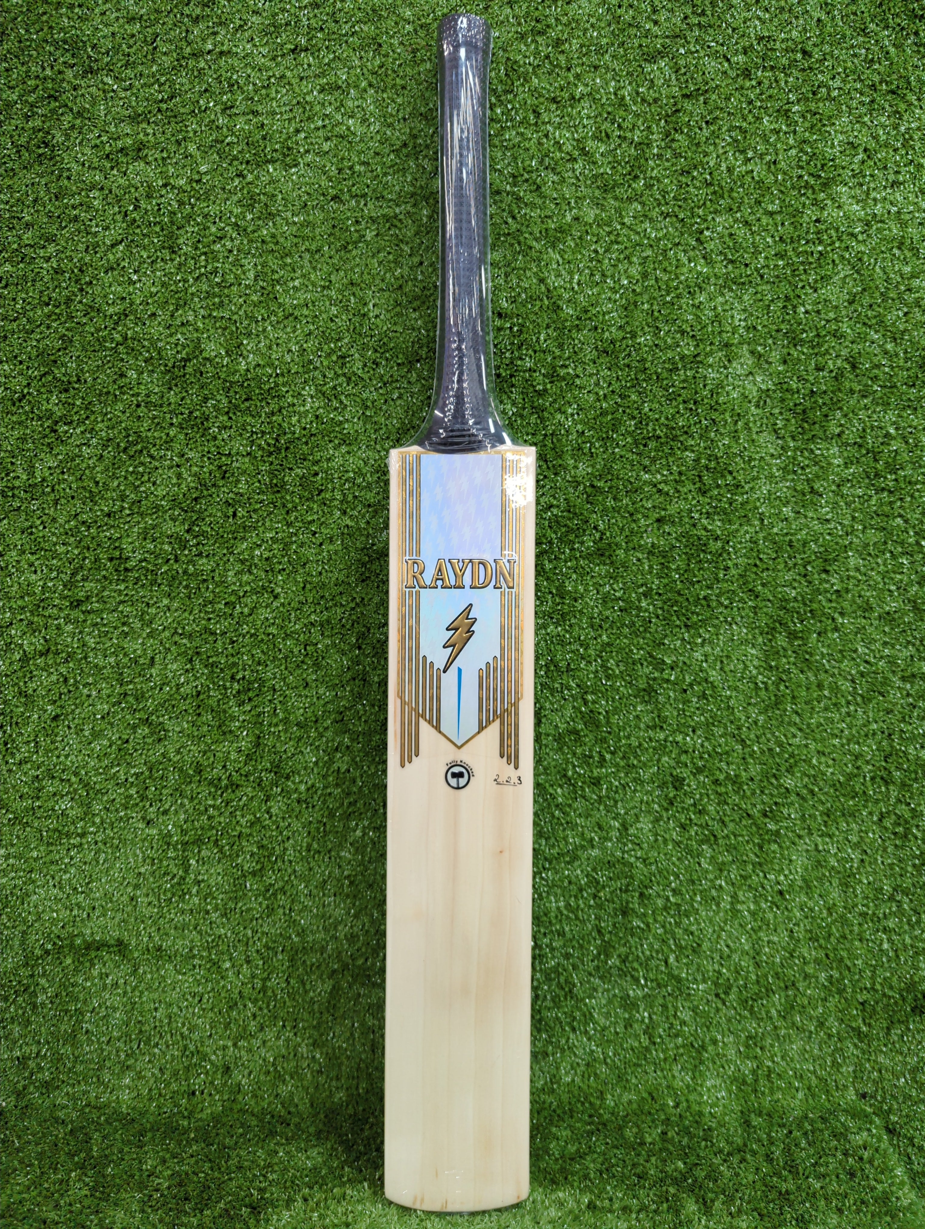 Raydn Gold Junior / Youth Premium English Willow Cricket Bat - PRE KNOCKED