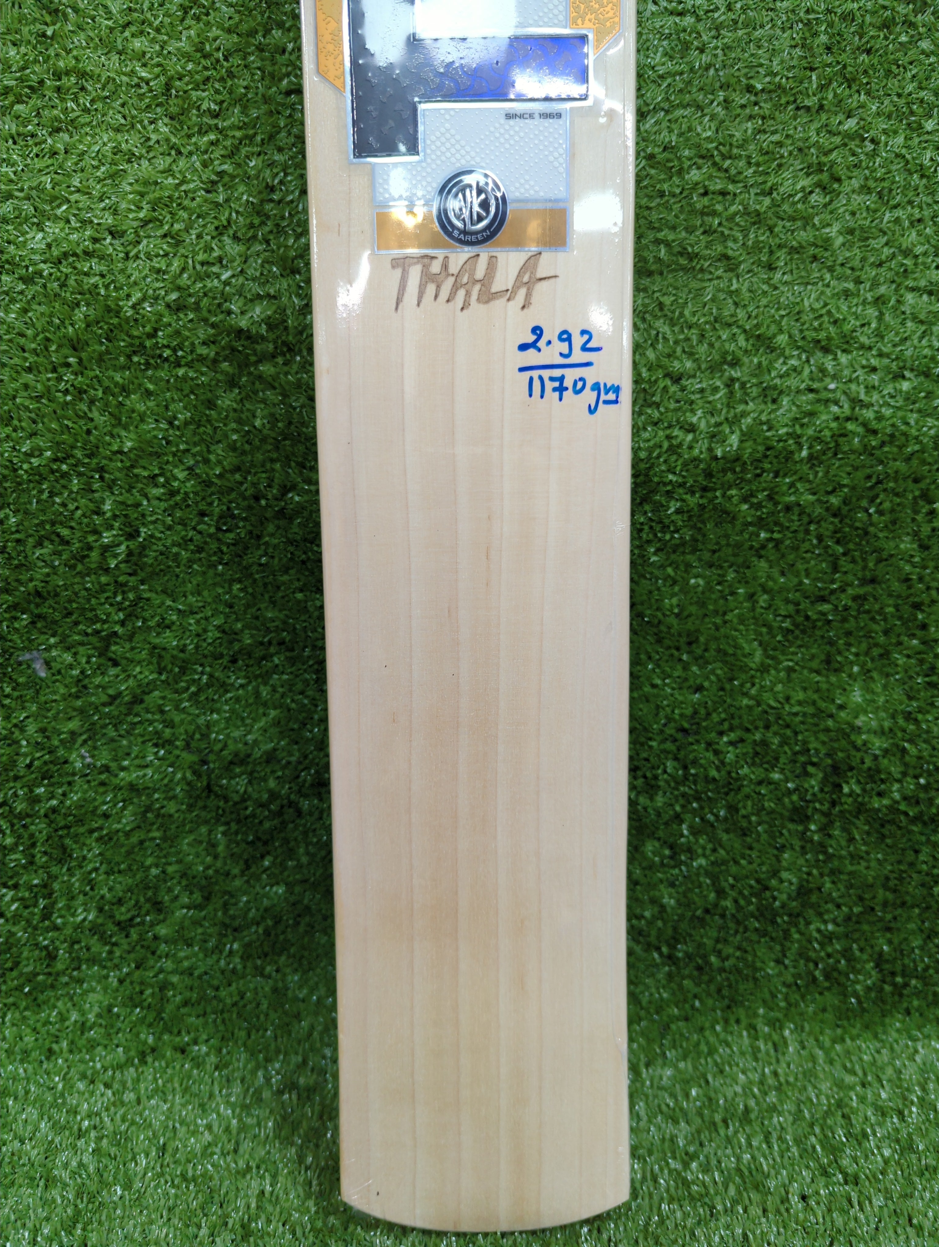 SS Ton Dhoni Thala English Willow Cricket Bat (Big Edge) SS