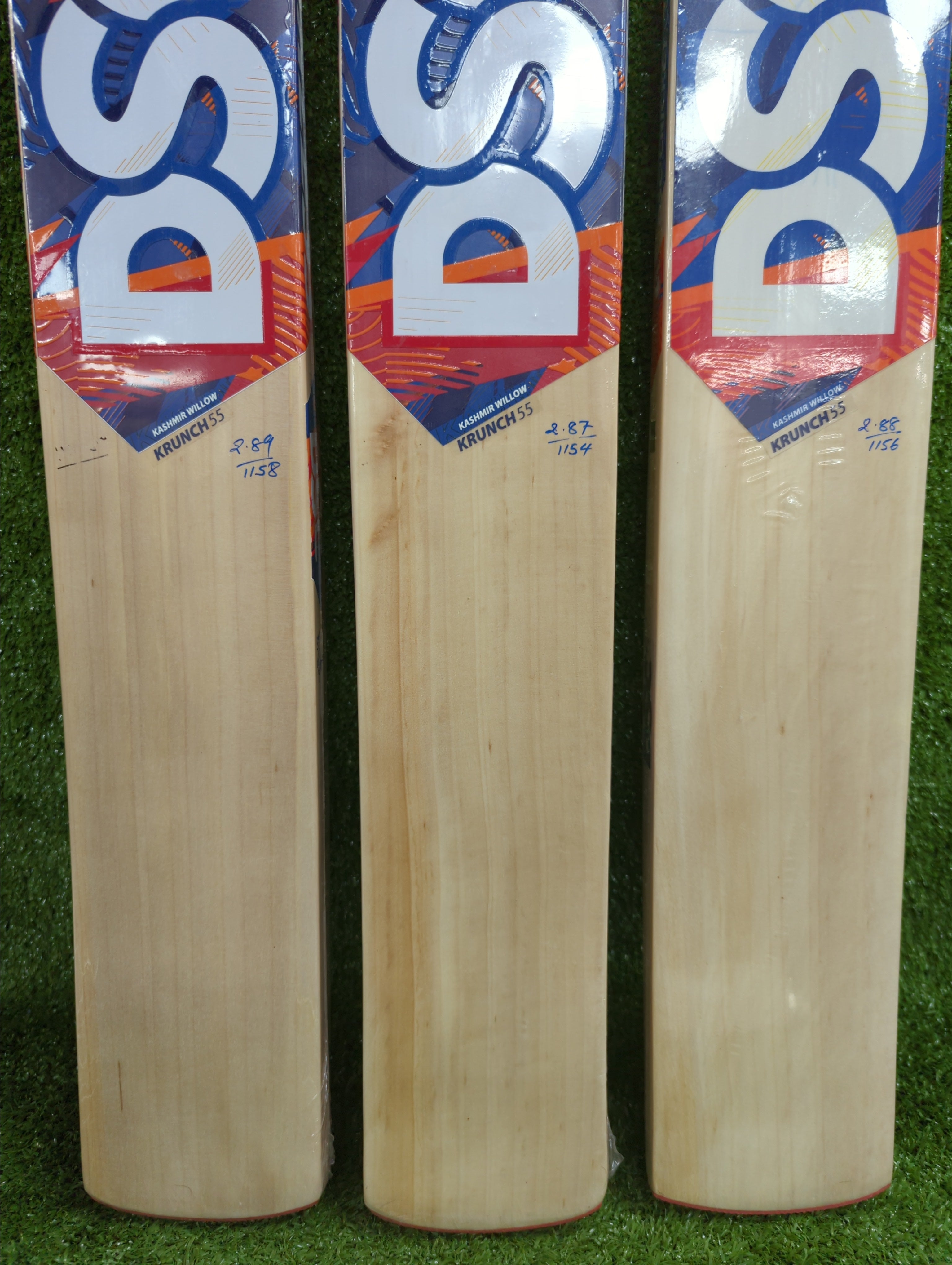 DSC Krunch 55 Kashmir Willow Cricket Bat by DSC - side view - TopCricketStore