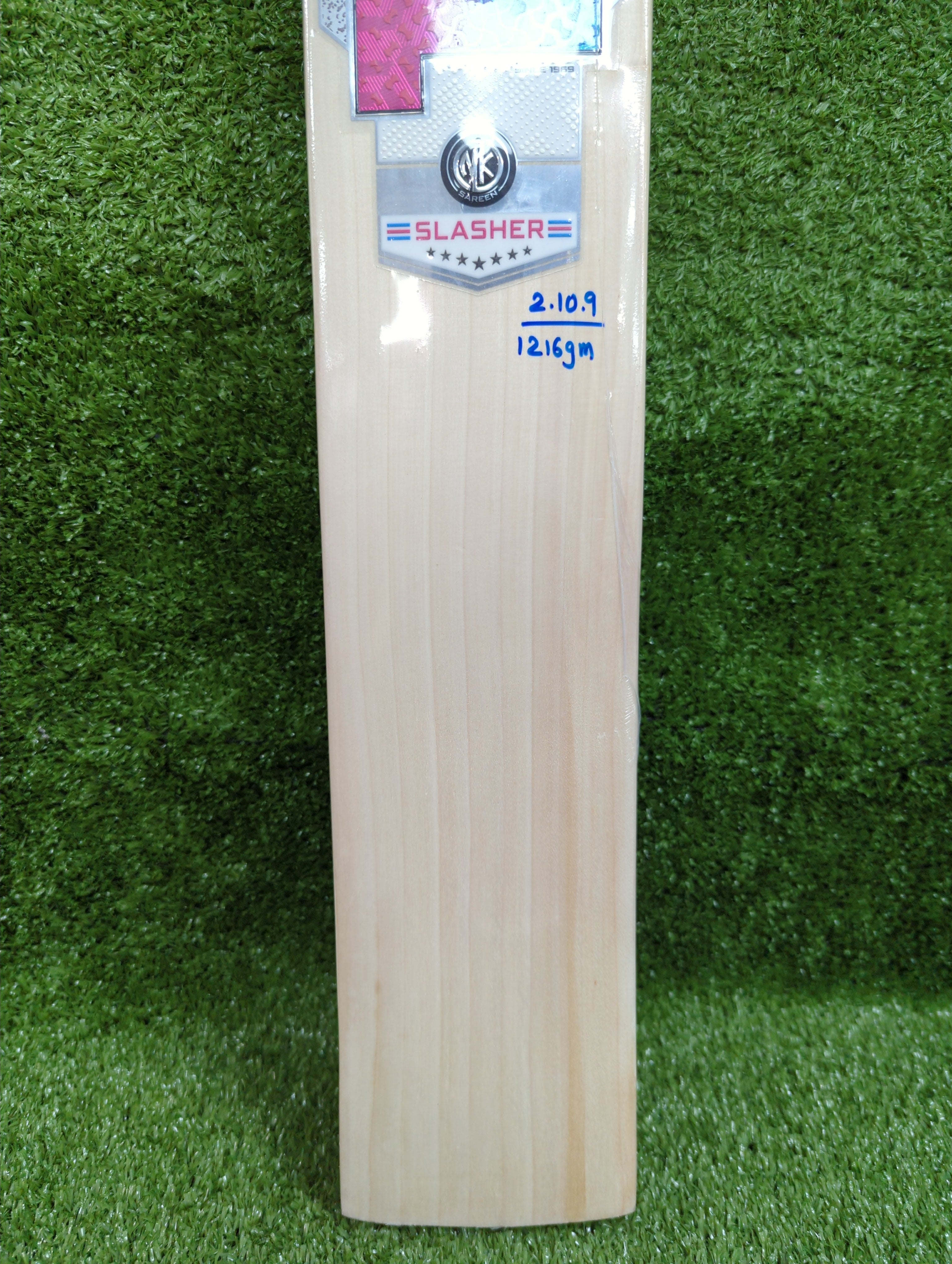 SS Ton Slasher English Willow Cricket Bat Short Handle SS