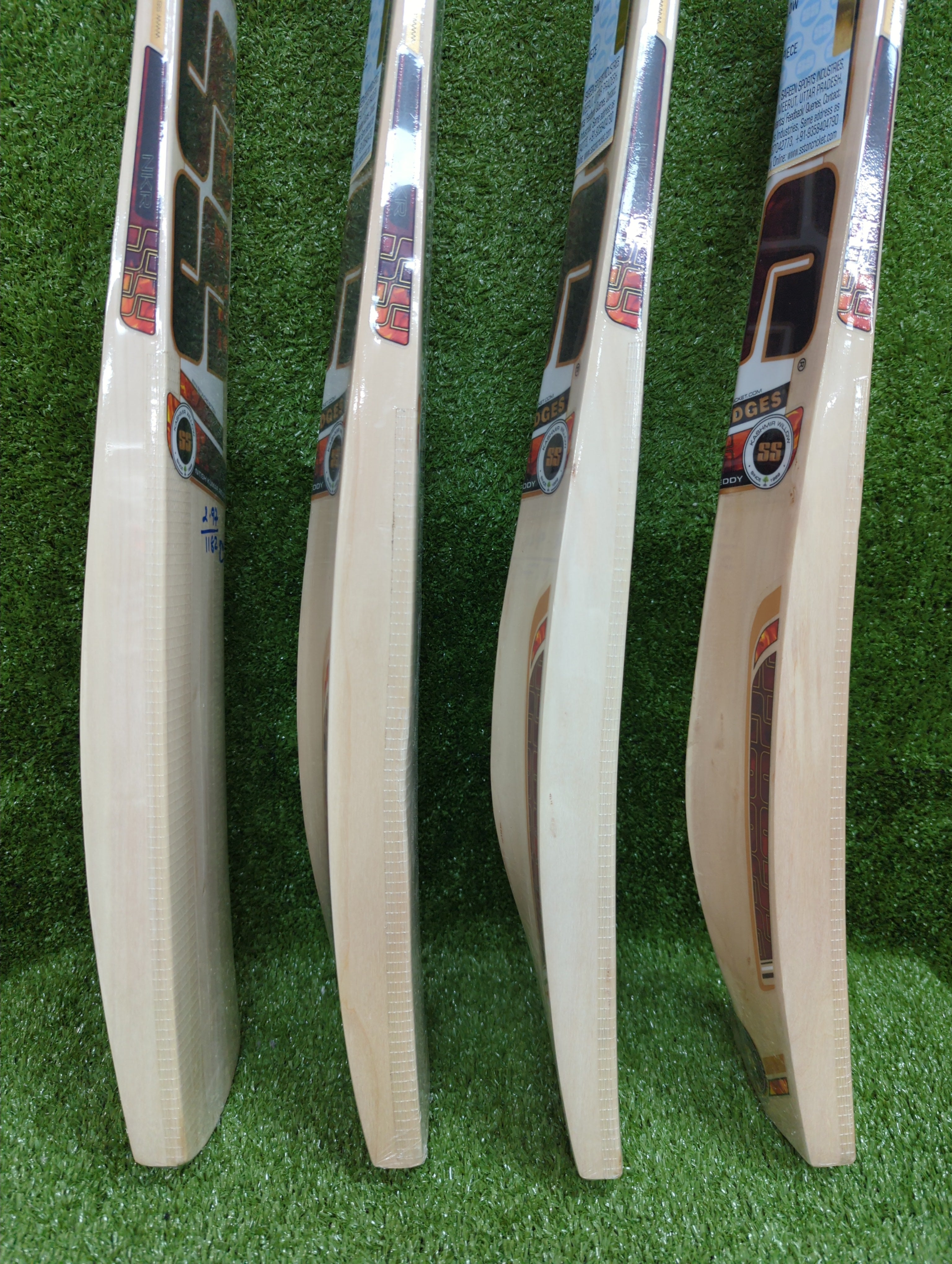 SS Nitish Kumar Reddy Players Kashmir Willow Cricket Bat SS