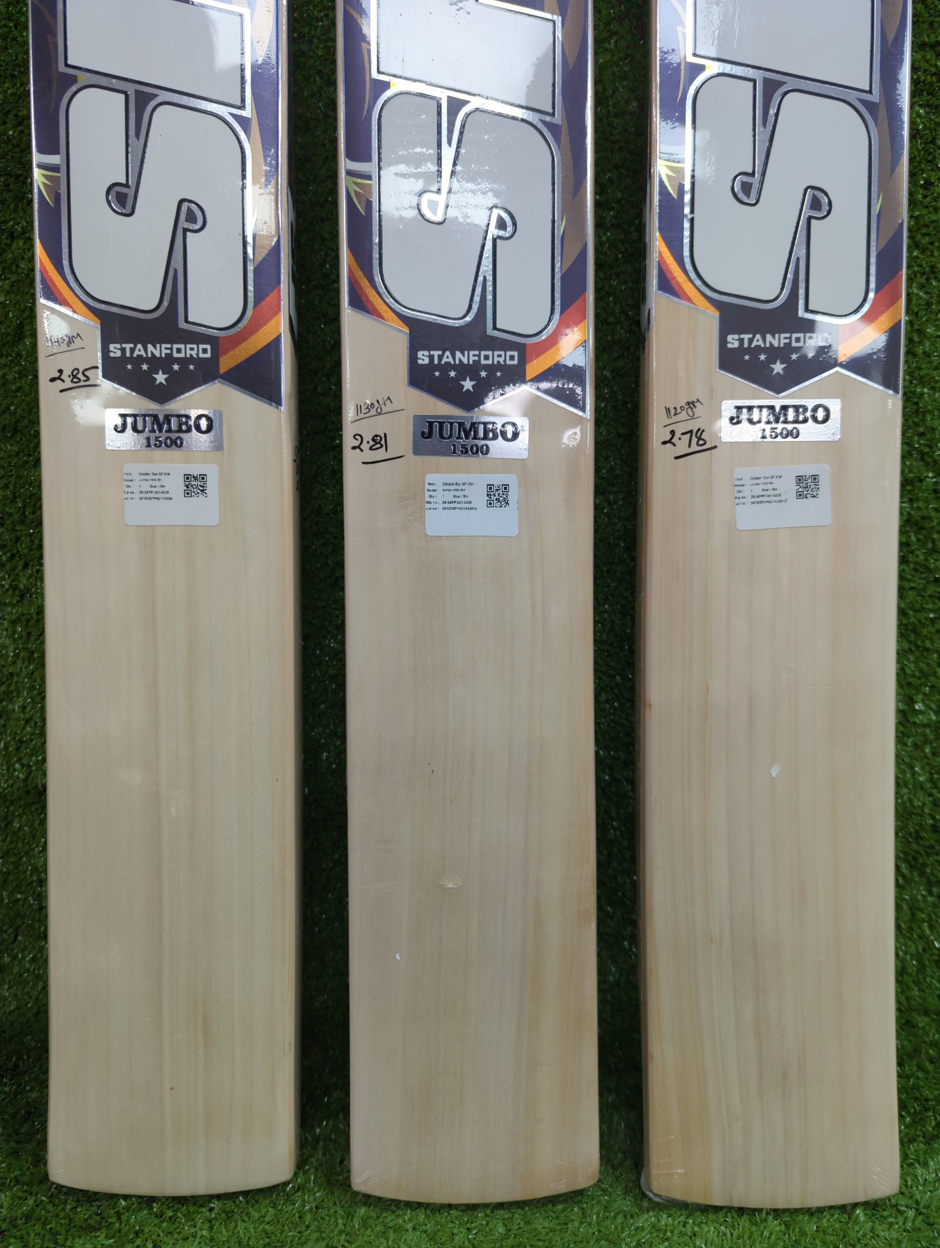 SF Jumbo 1500 Kashmir Willow Cricket Bat