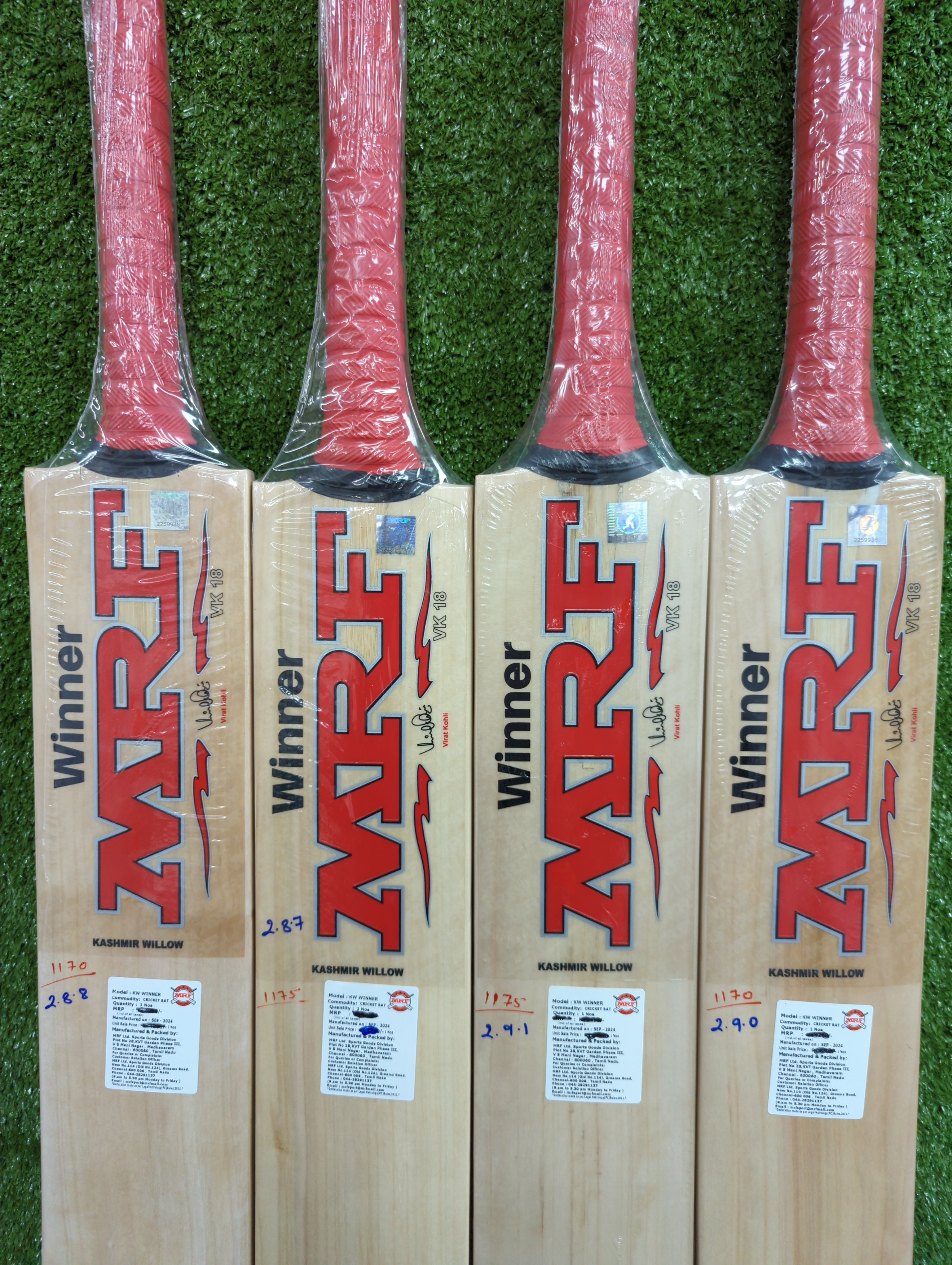 MRF Winner Kashmir Willow Cricket Bat