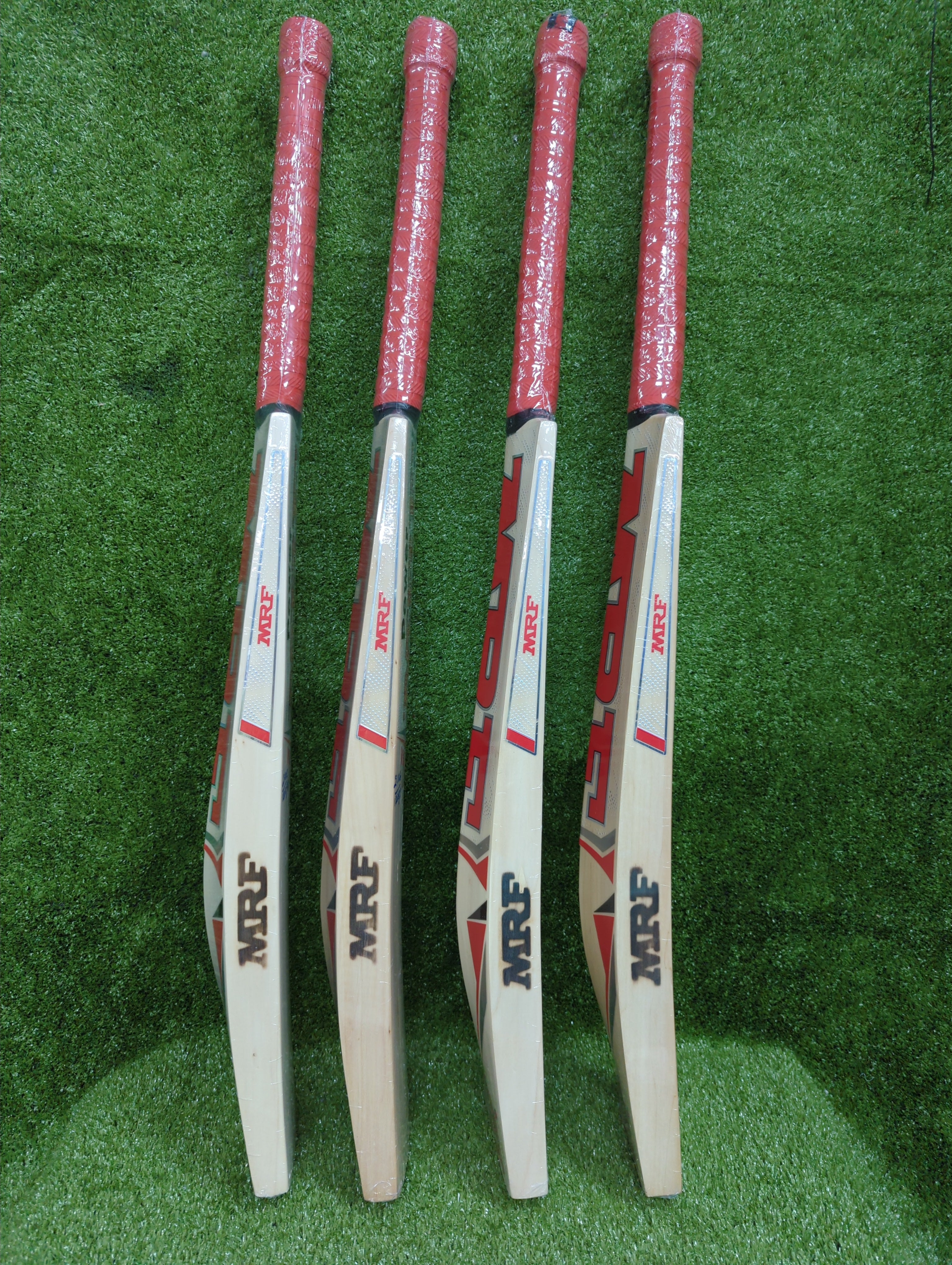 MRF Power VK 18 English Willow Cricket Bat (Red) MRF