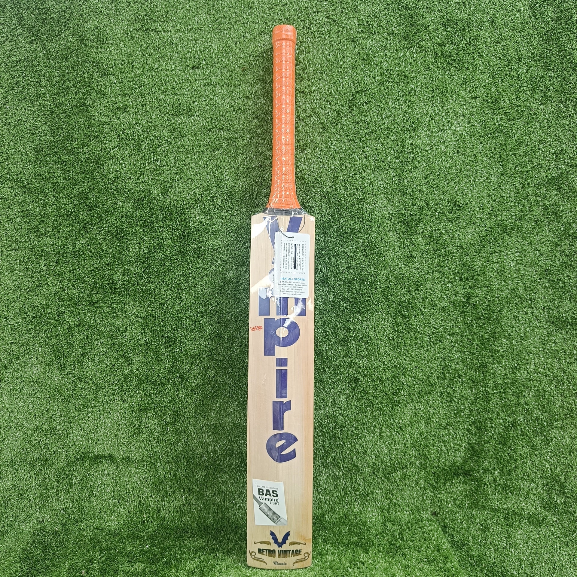 BAS Vampire MSD Classic English Willow Cricket Bat