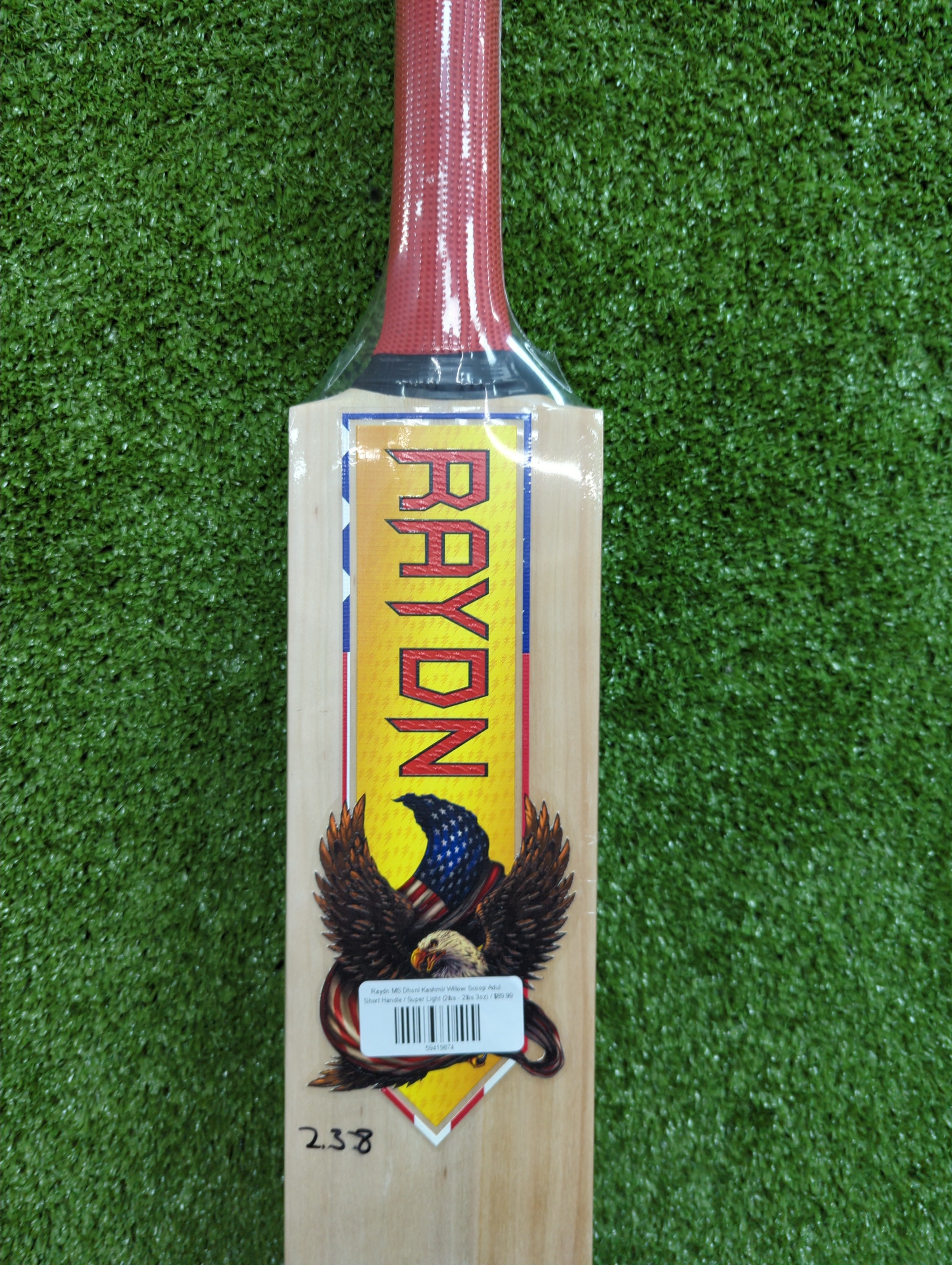 Raydn MS Dhoni Kashmir Willow Scoop Adult Tennis Ball Cricket Bat