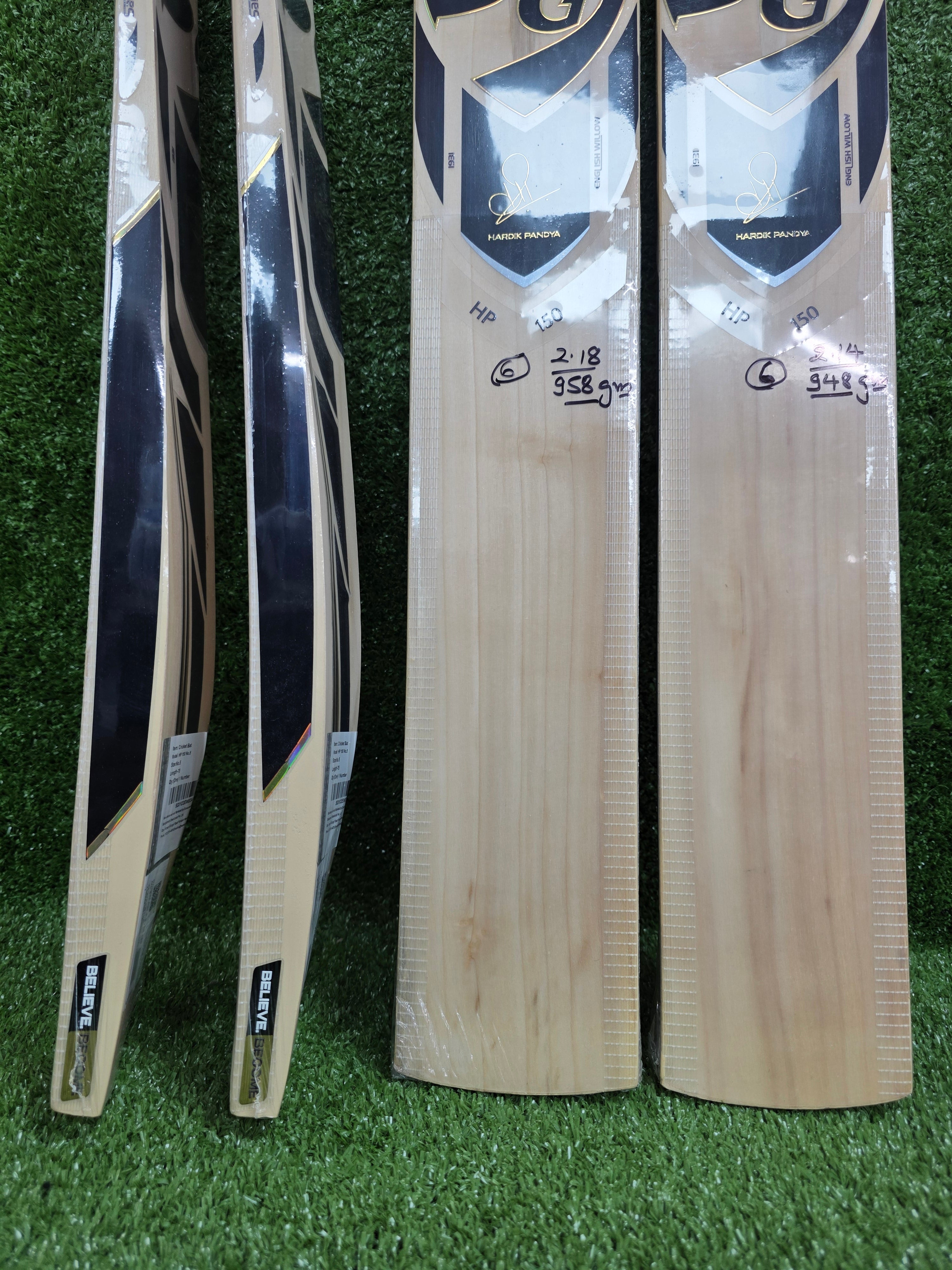 SG HP 150 Junior / Youth English Willow Cricket Bat SG
