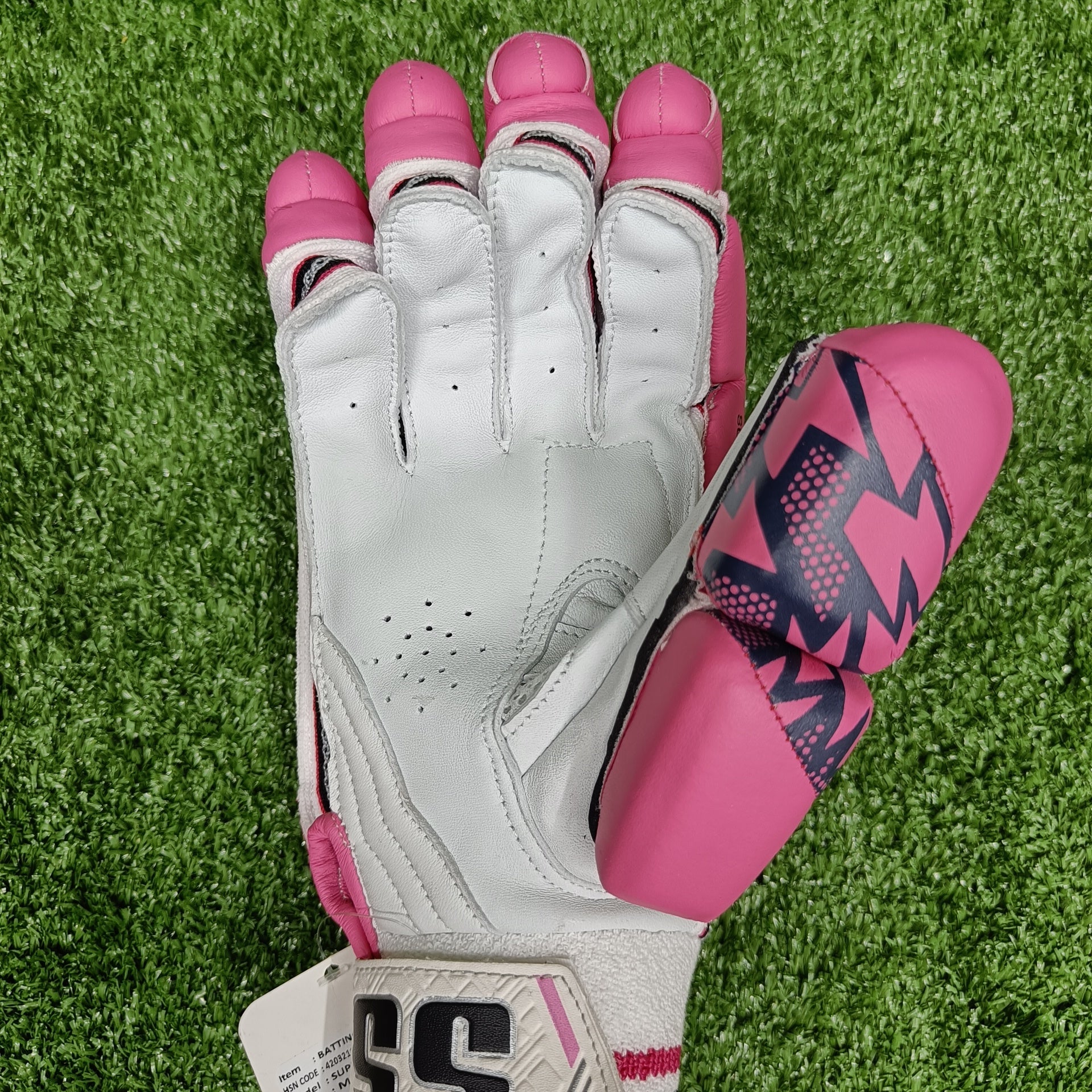 SS Super Test Rajasthan Royals IPL Cricket Batting Gloves 4