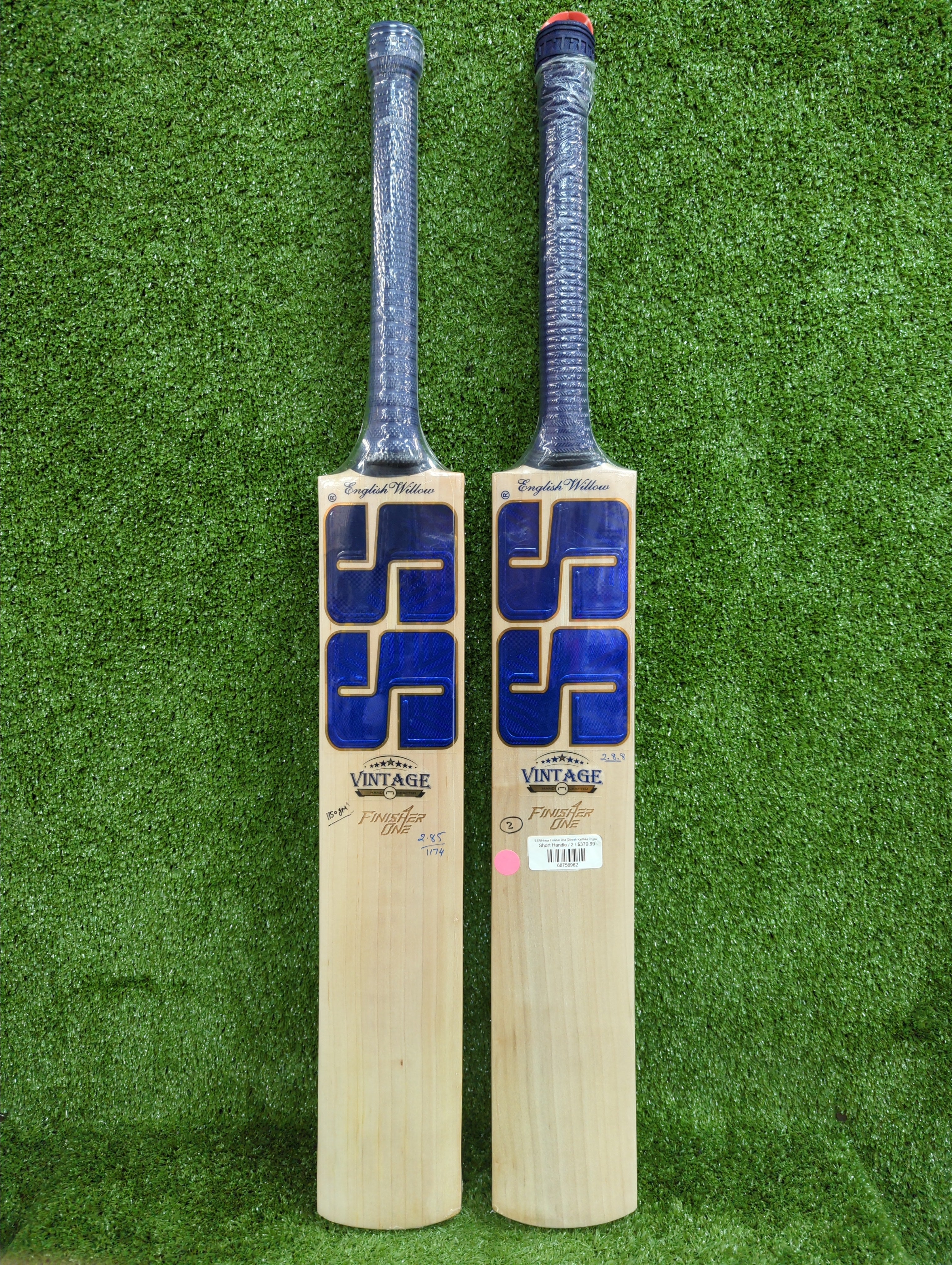 SS Vintage Finisher One (Dinesh Karthik) English Willow Cricket Bat Dark Blue