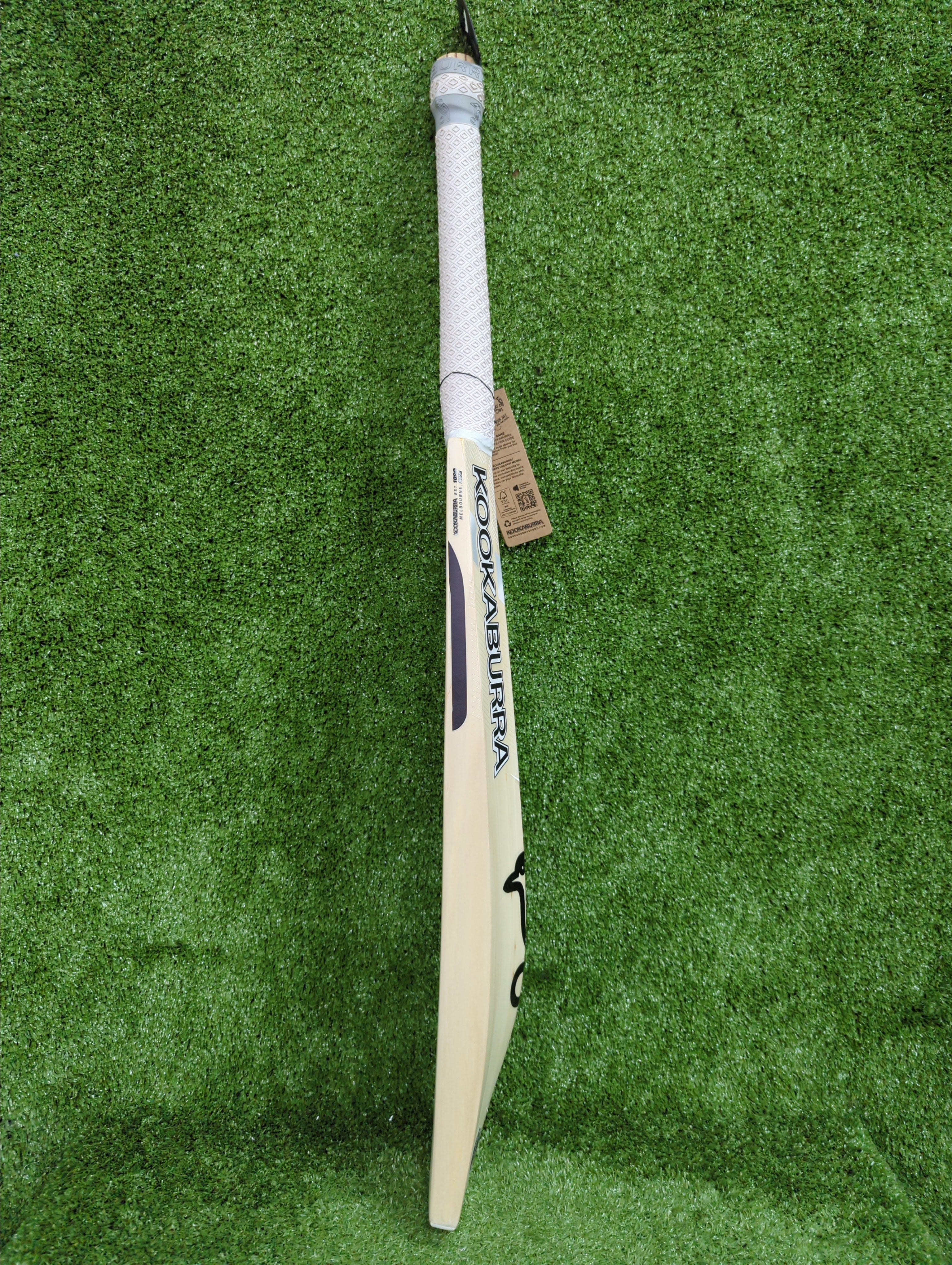 Kookaburra Ghost Pro Players Edition English Willow Cricket Bat by Kookaburra - close-up detail - TopCricketStore