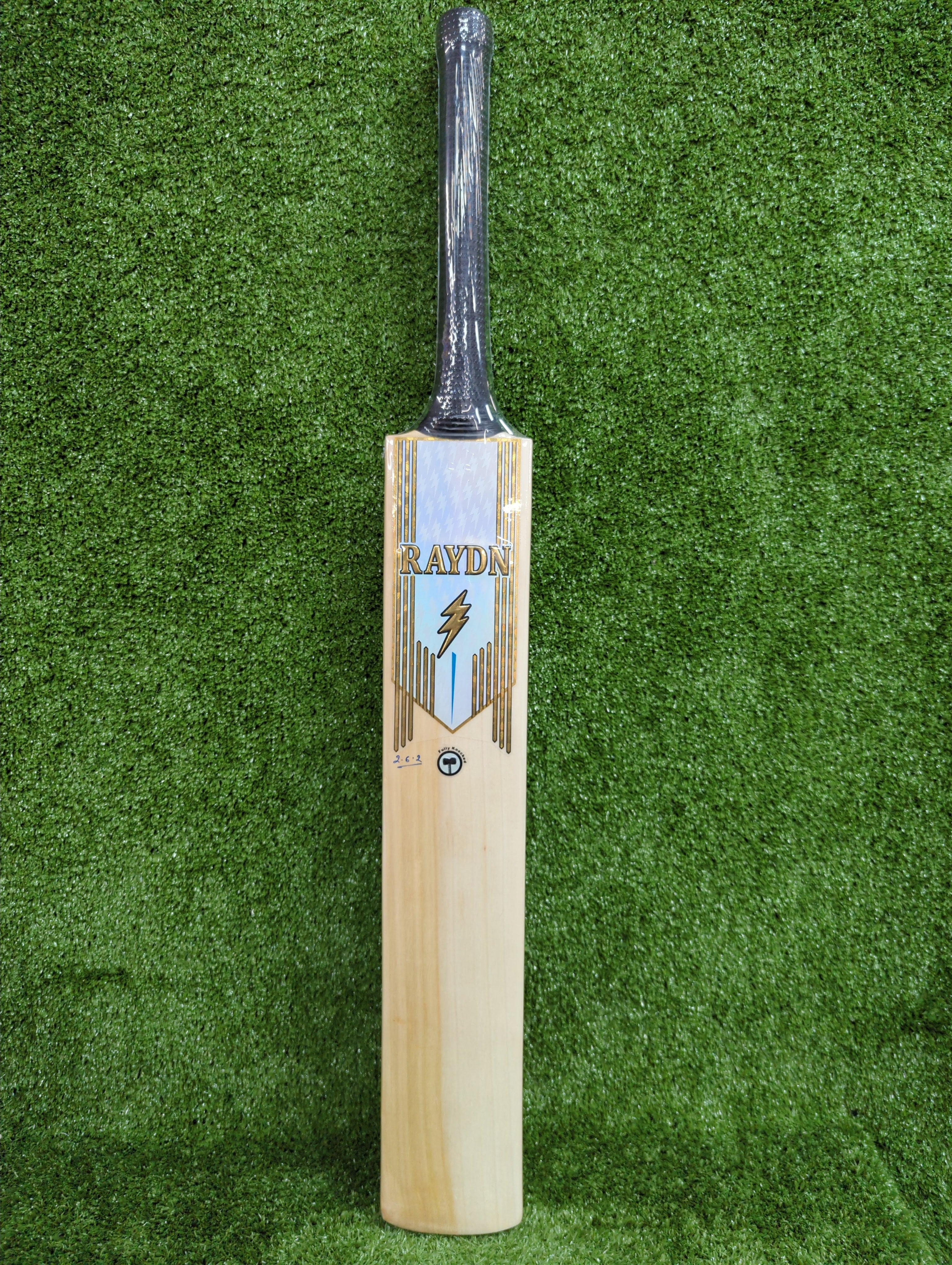 Raydn Gold Junior / Youth Premium English Willow Cricket Bat - PRE KNOCKED