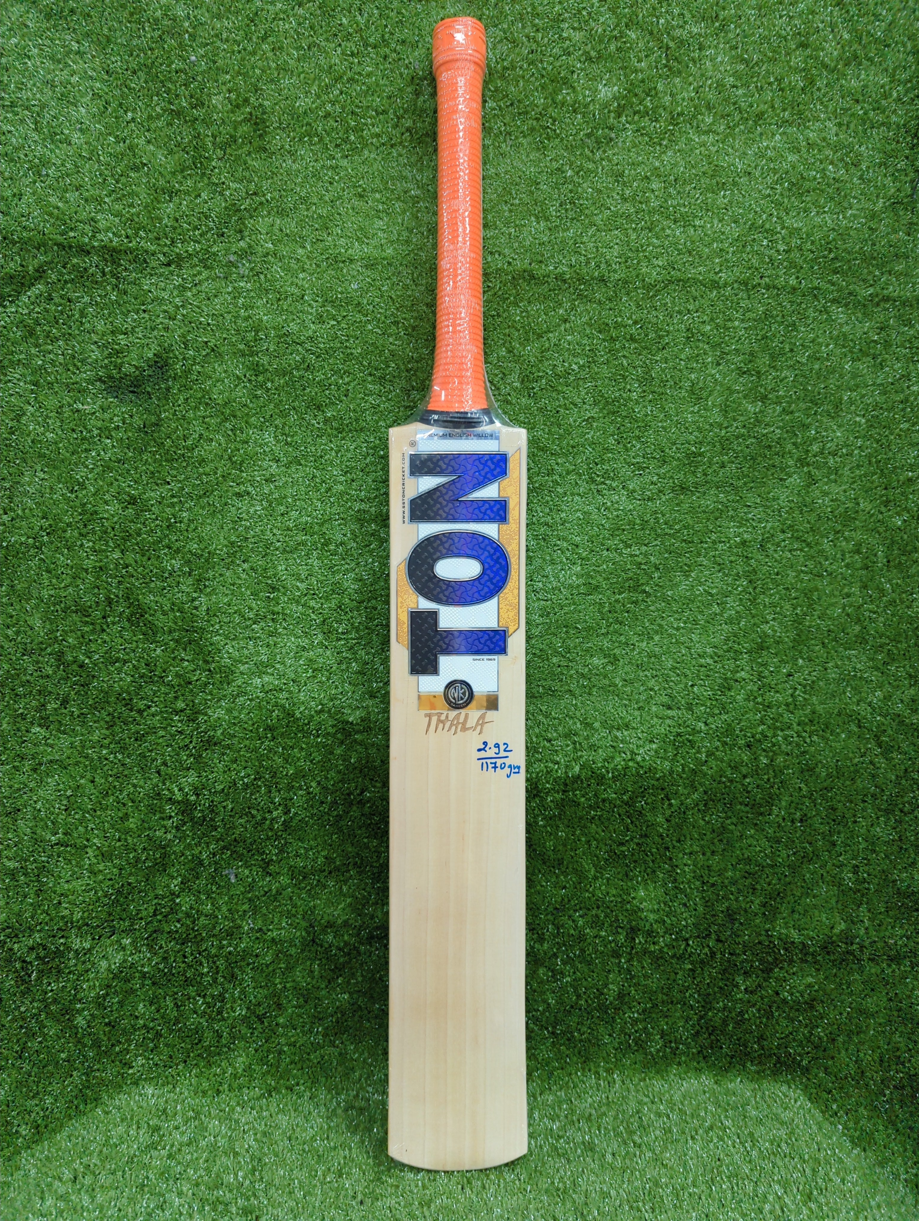 SS Ton Dhoni Thala English Willow Cricket Bat (Big Edge) SS