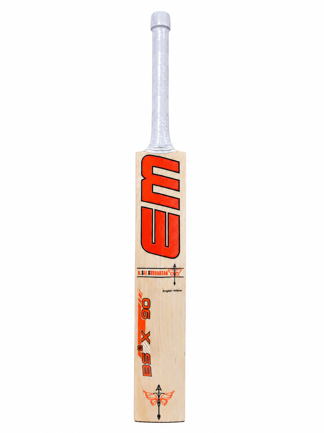 EM B.Sai Sudharshan 90 English Willow Cricket Bat by EM - alternate view 4 - TopCricketStore