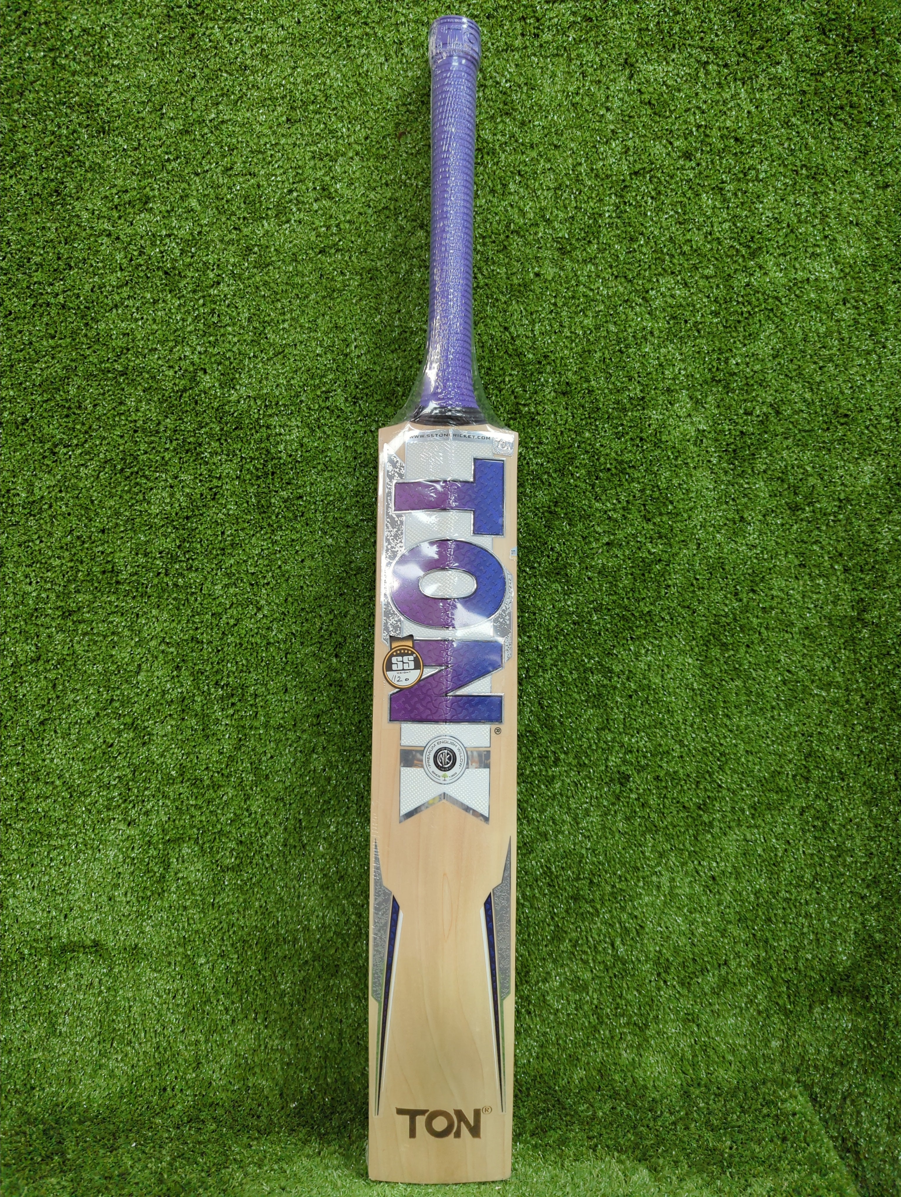 SS Ton Glory English Willow Cricket Bat by SS - packaging view - TopCricketStore