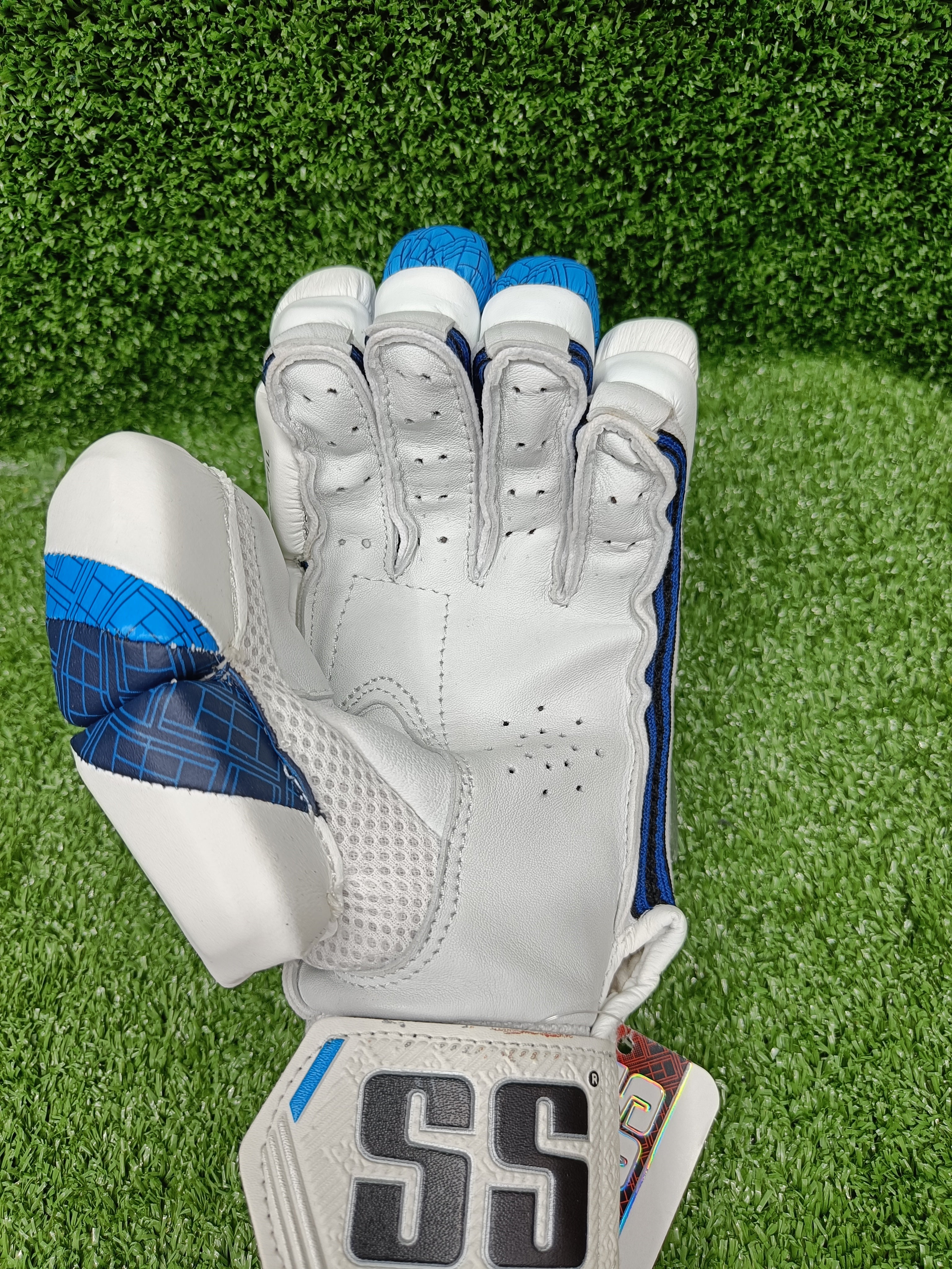 SS Aerolite Junior / Youth Cricket Batting Gloves Dark Blue